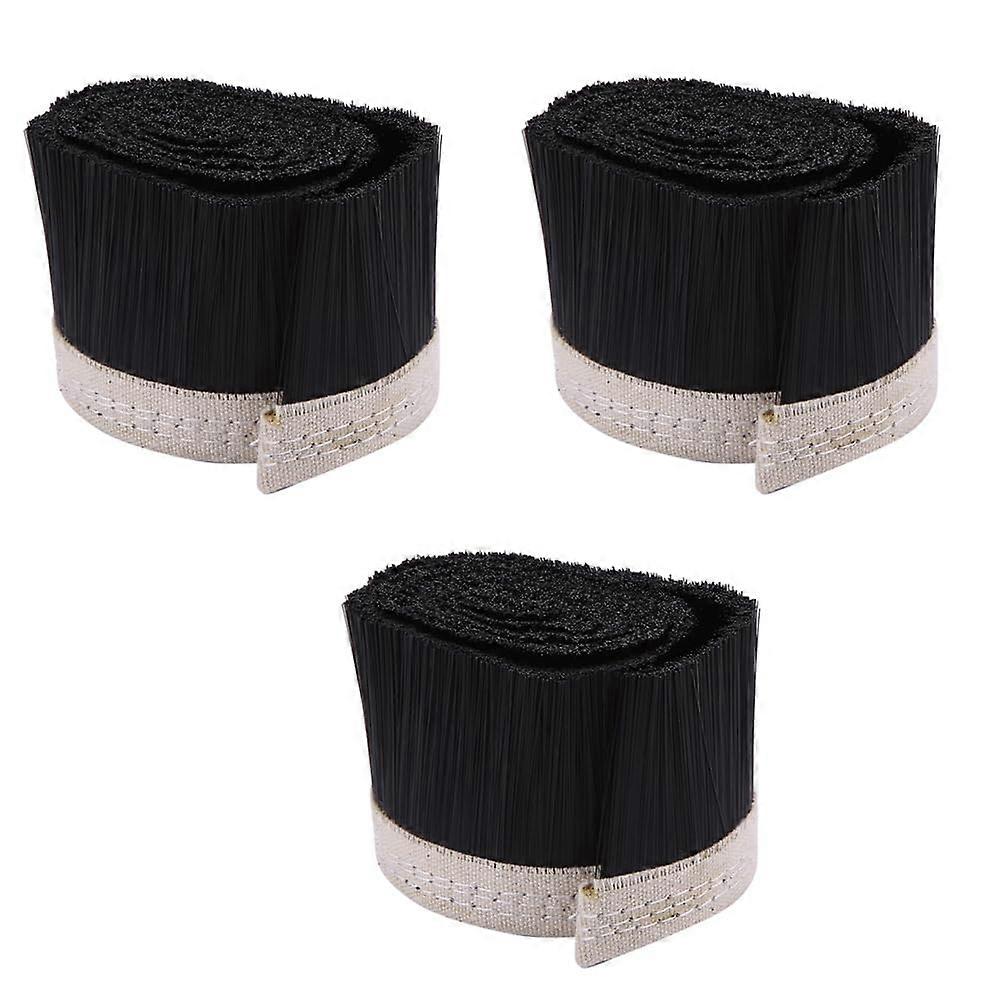 3 x Brush Vacuum Cleaner Dust Collector Engraving Machine Dust Cover for CNC Router Spindle Motor (70 mm)