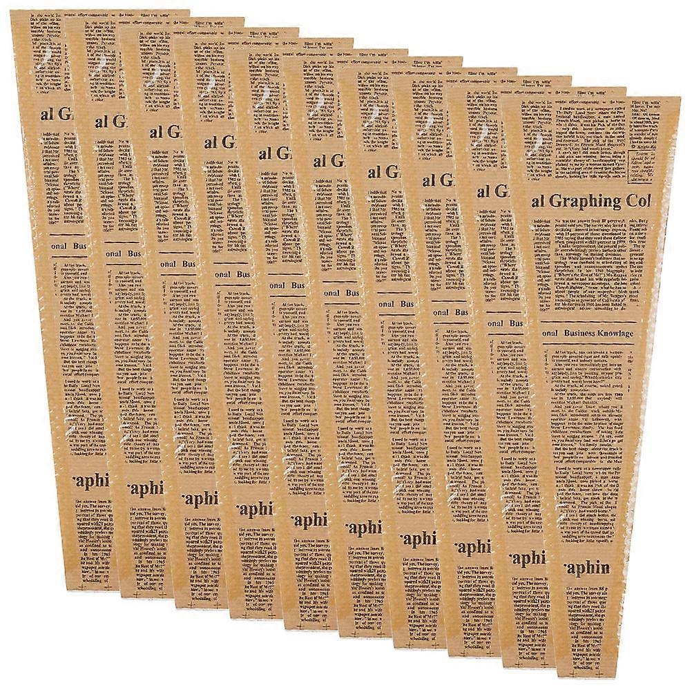 Single Flower Wrap Fresh Flower Packaging Bag Triangular Trapezoid Shape PE Material 50Pcs