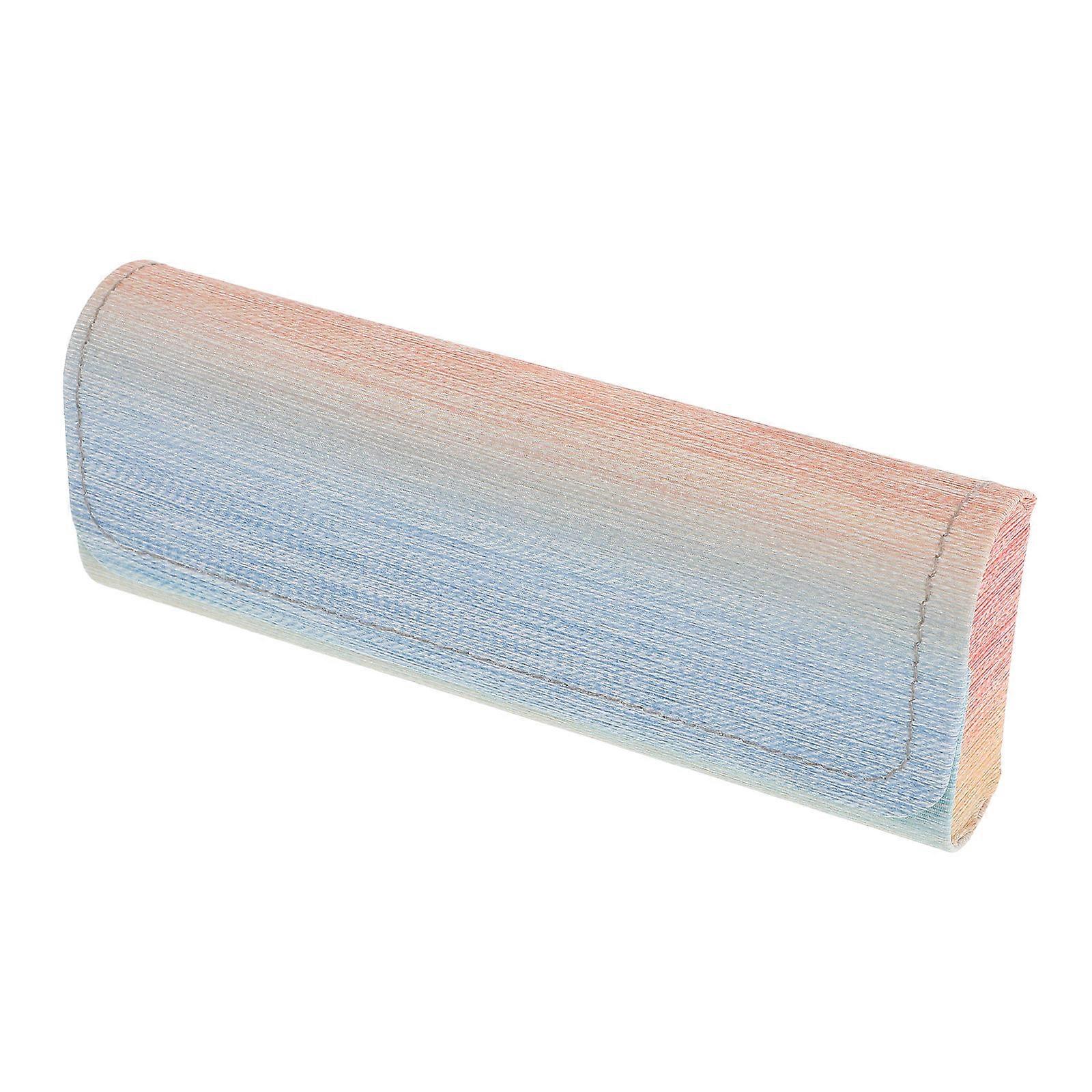 Anti-Pressure Eyeglass Case Stylish Design For Travel 16.40X6.50X3.30CM Rainbow Gradient 1Pack