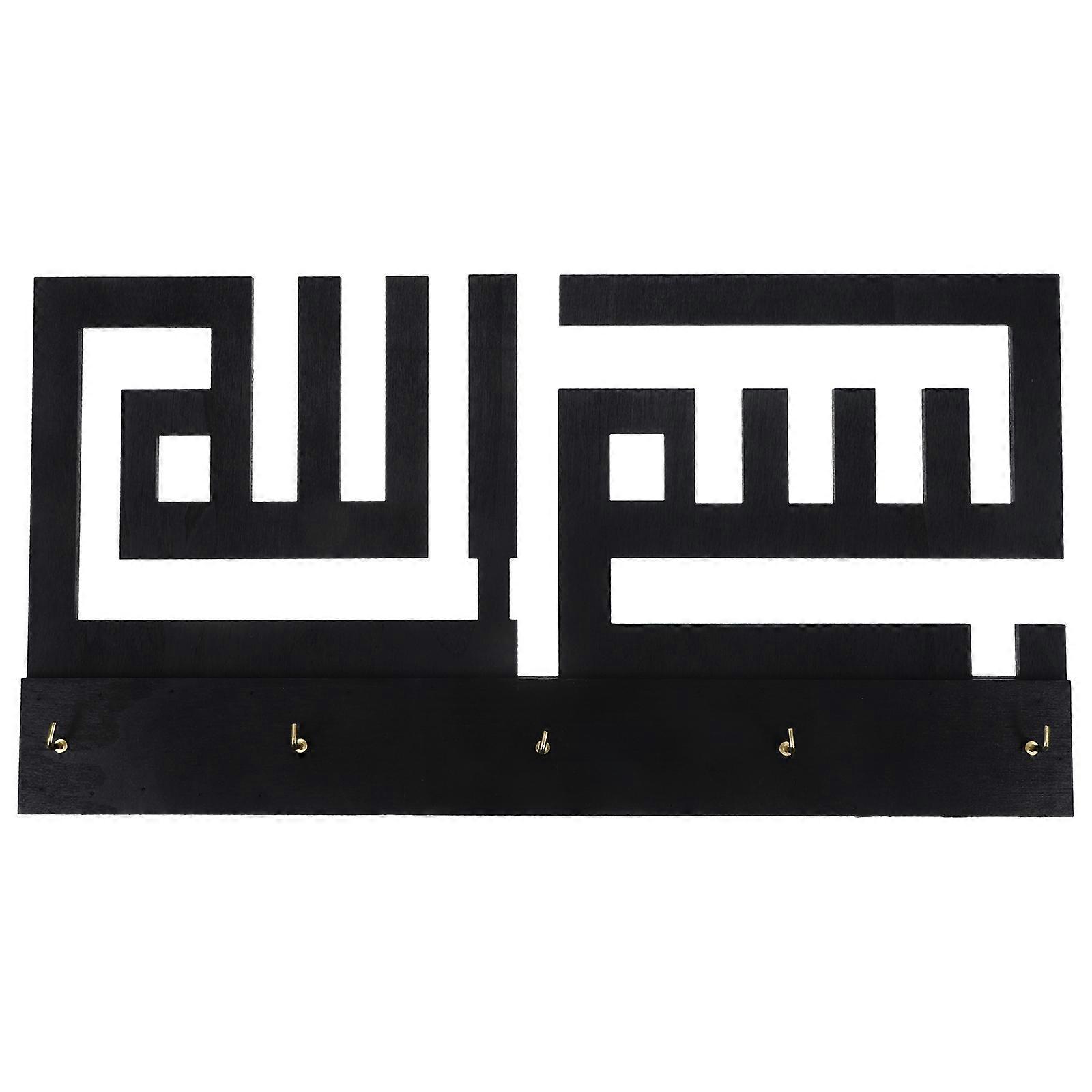 Entryway Key Organizer Wall Mounted Storage Hook Multi-Purpose Hanging Home Decor 30.50X16.00X1.00CM 1Pcs