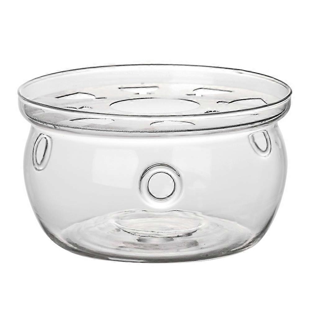 Glass Teapot Warmer Stand, High Borosilicate Base for Tea Ceremony, Non Slip Design for Home, Office, and Tea House Use – Sturdy and Safe Accessory