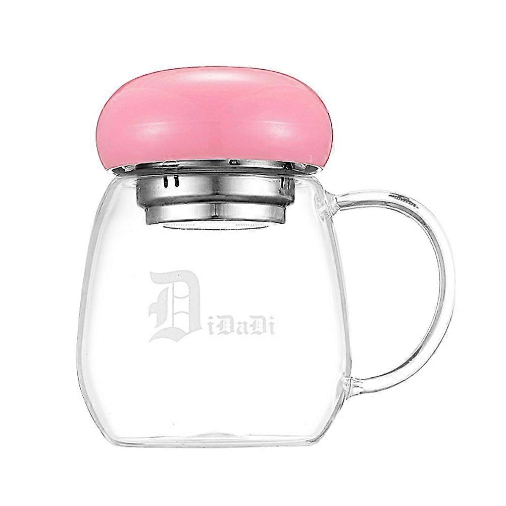 Cute Mug Waterproof Lid Office Use Random Color Tea Drinking 1Set