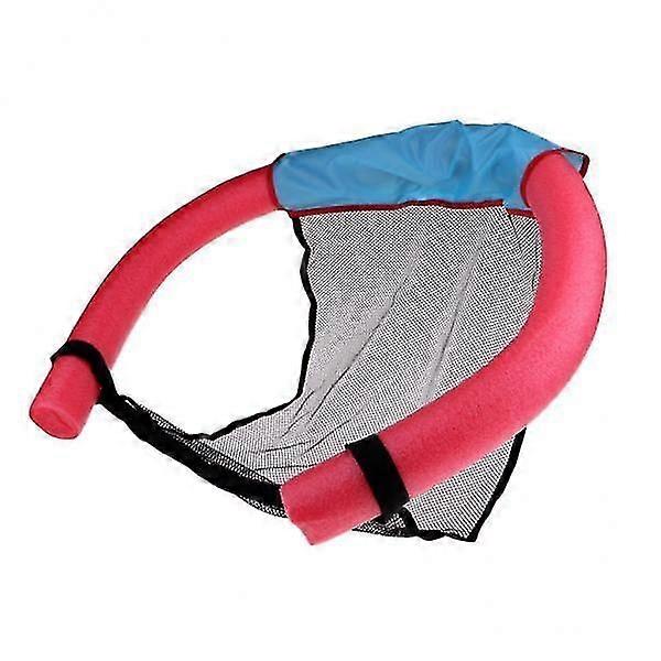 2xSwimming Noodle Chair Floating Sling Stick Mesh Net Seat Bed Size M Red