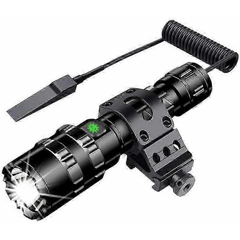 Outdoor tactical flashlight L2 high power underslung LED strong flashing light USB direct charging 95 type light