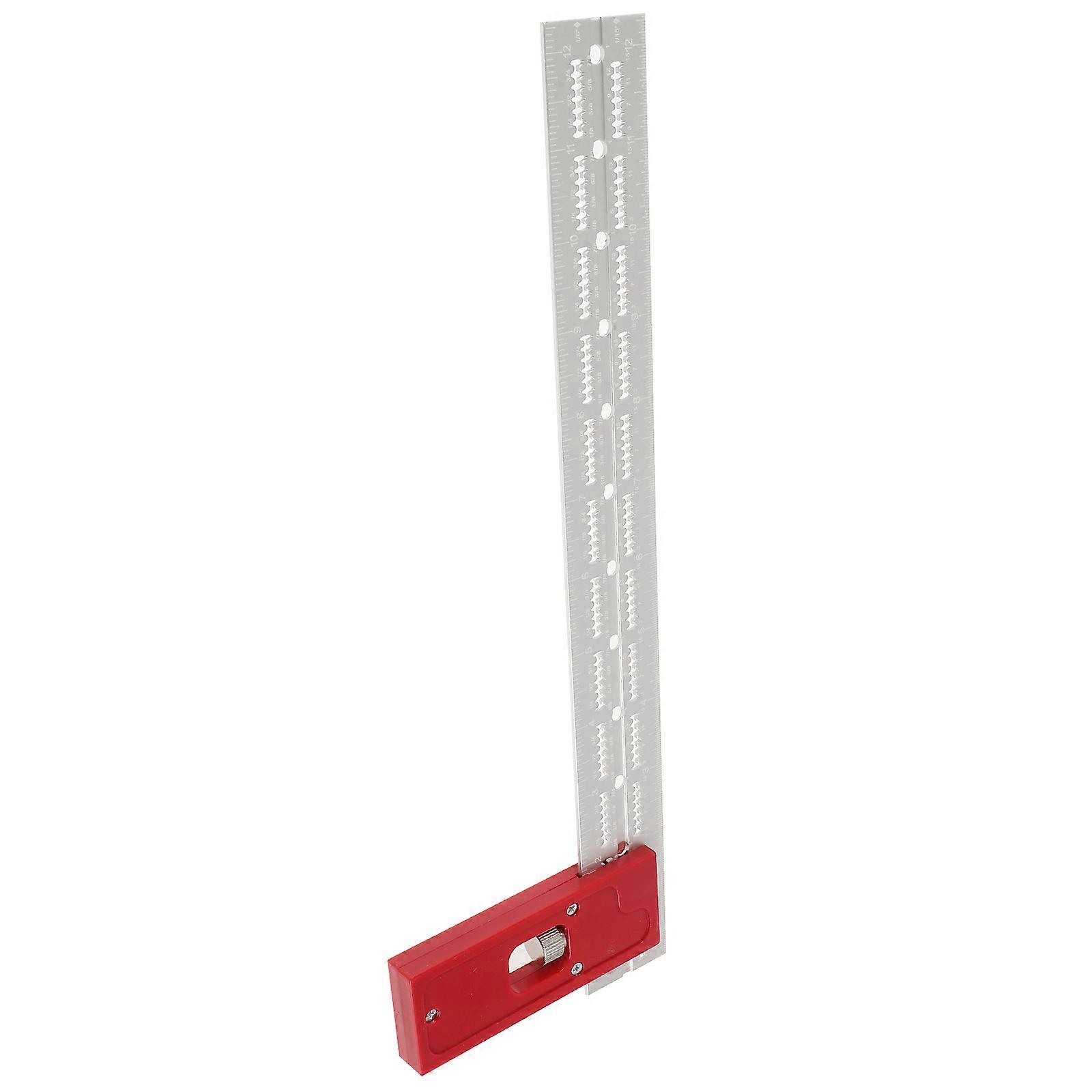 Adjustable Woodworking Ruler – Multifunctional Measuring Tool for Precision Marking and Lining in Carpentry