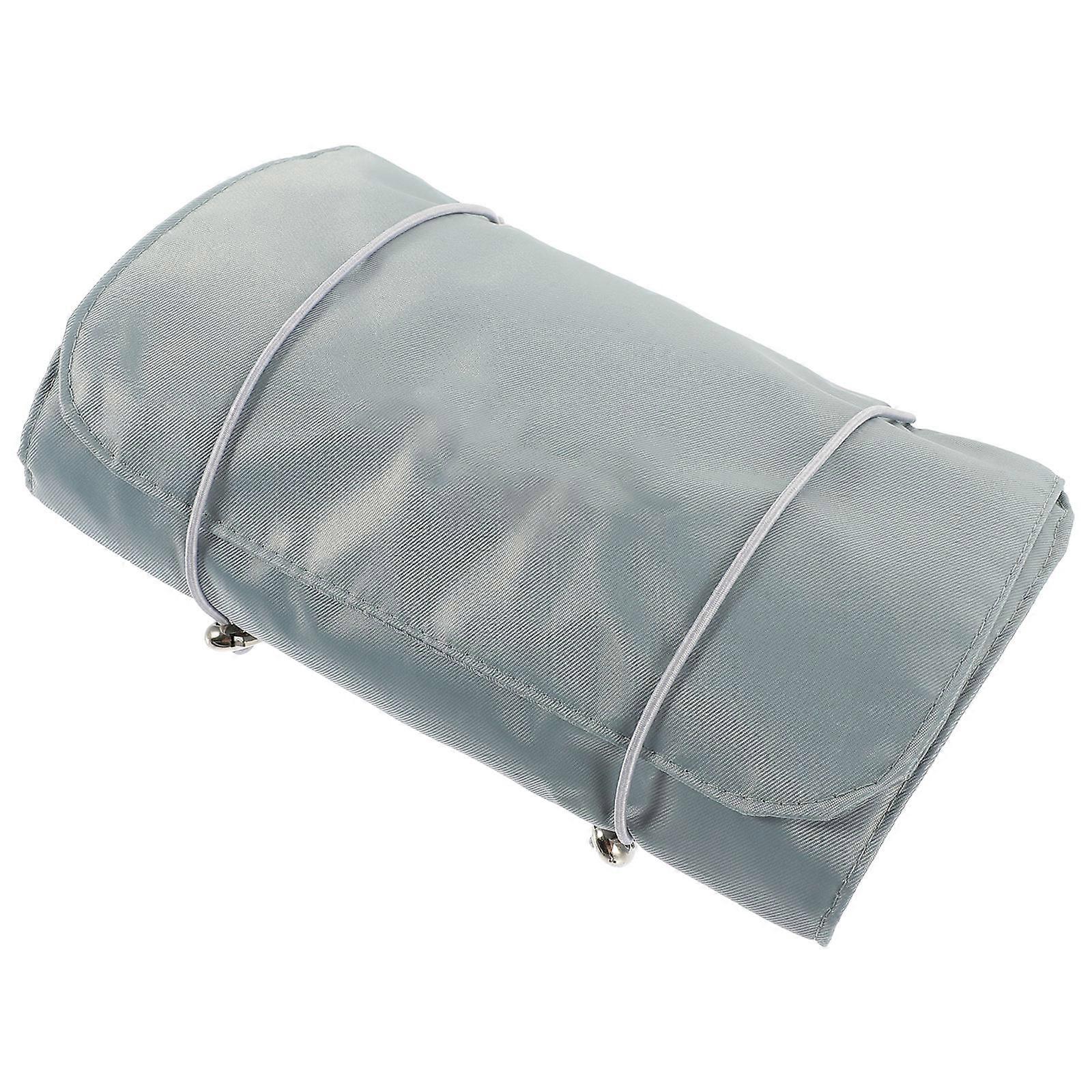 حقيبة مستلزمات النظافة للسفر منظم مستحضرات التجميل مقاومة للماء سحابات مقاومة للصدأ 1 مجموعة