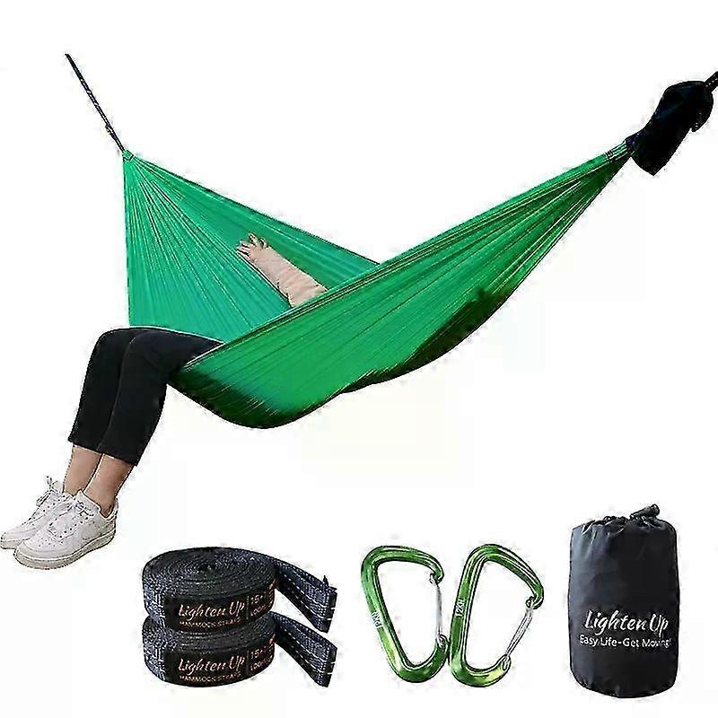 Portable Outdoor Hammock 245x90cm Parachute Sleeping Swing Tree Bed for Garden and Camping
