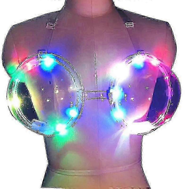 Led Light-emitting Bra Cocktail Bras Bar Atmosphere Props