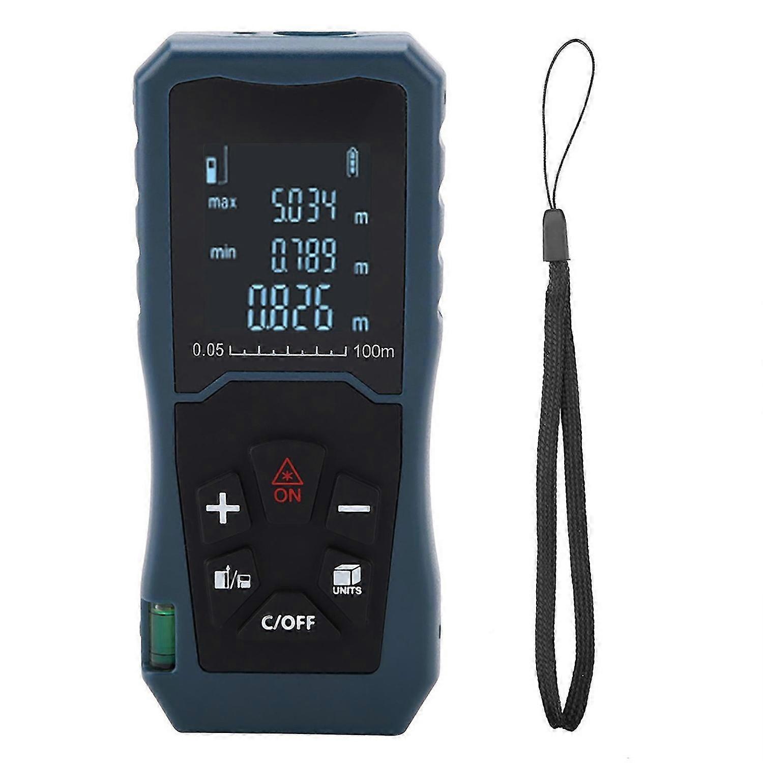 Digital Laser Rangefinder Distance Meter Laser Range Finder Tape Distance Measure (S100)