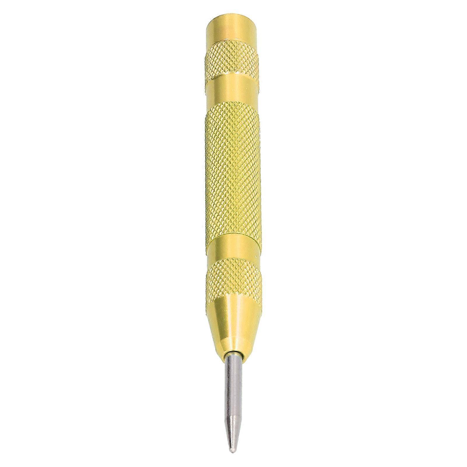 Automatic Center Hardened Steel Removable Tip Positioner Adjustable Force Center Hole Punch Tool