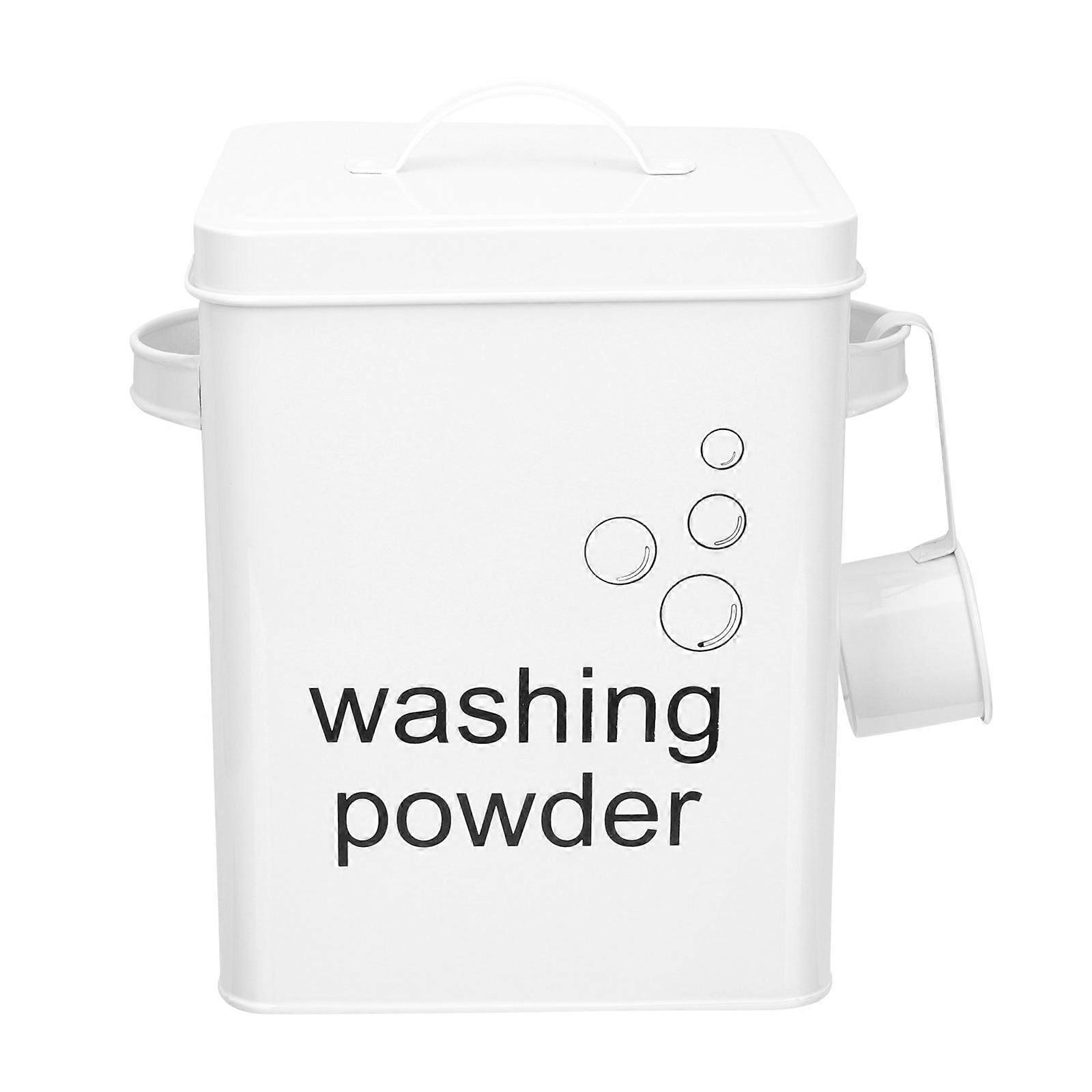 Durable Laundry Storage Bucket with Lid – Sturdy Container for Soap Powder and Detergent with Handle, 80L Capacity for Laundry Room Organization