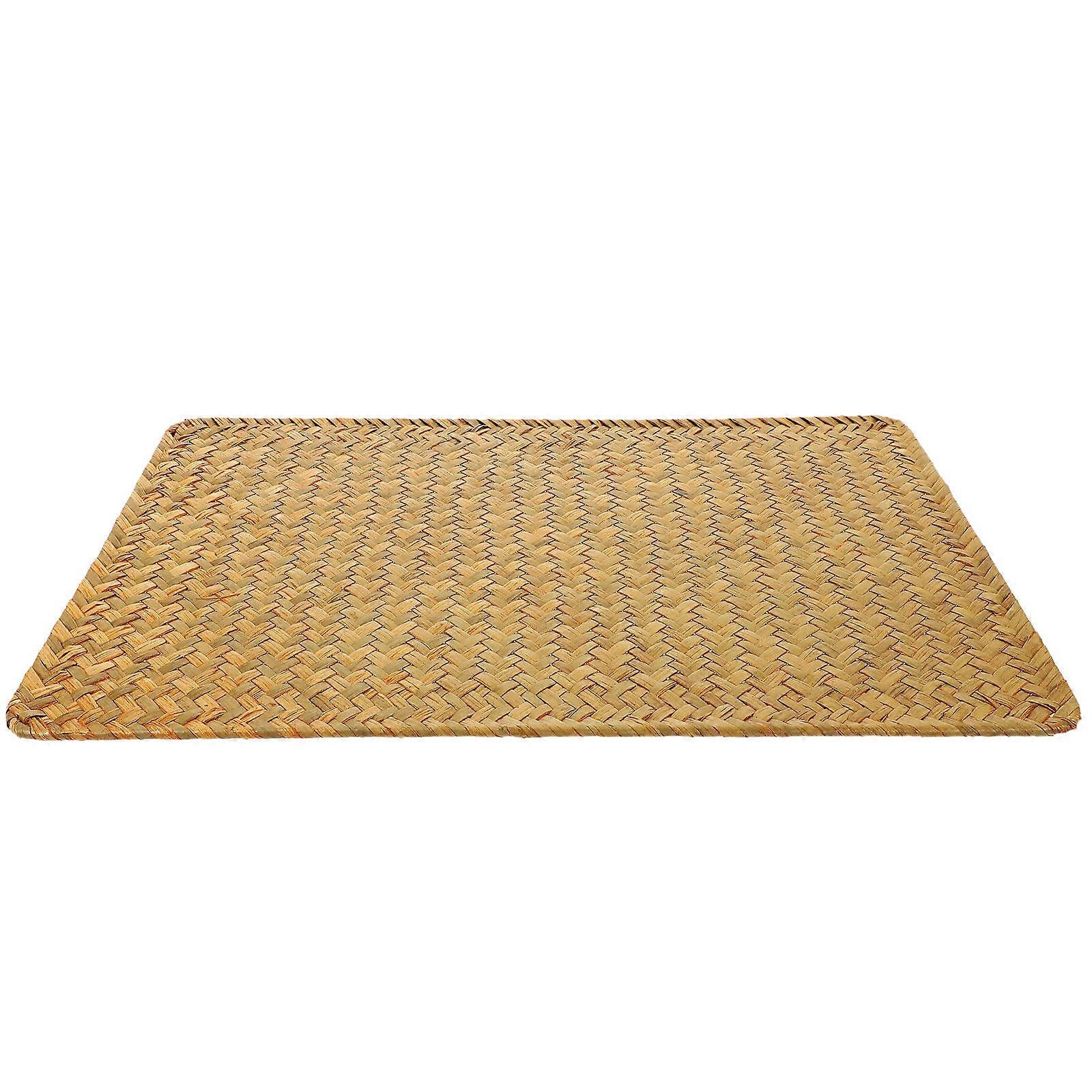 Dining Table Woven Placemat Oil-Proof Kitchen Use 1Set