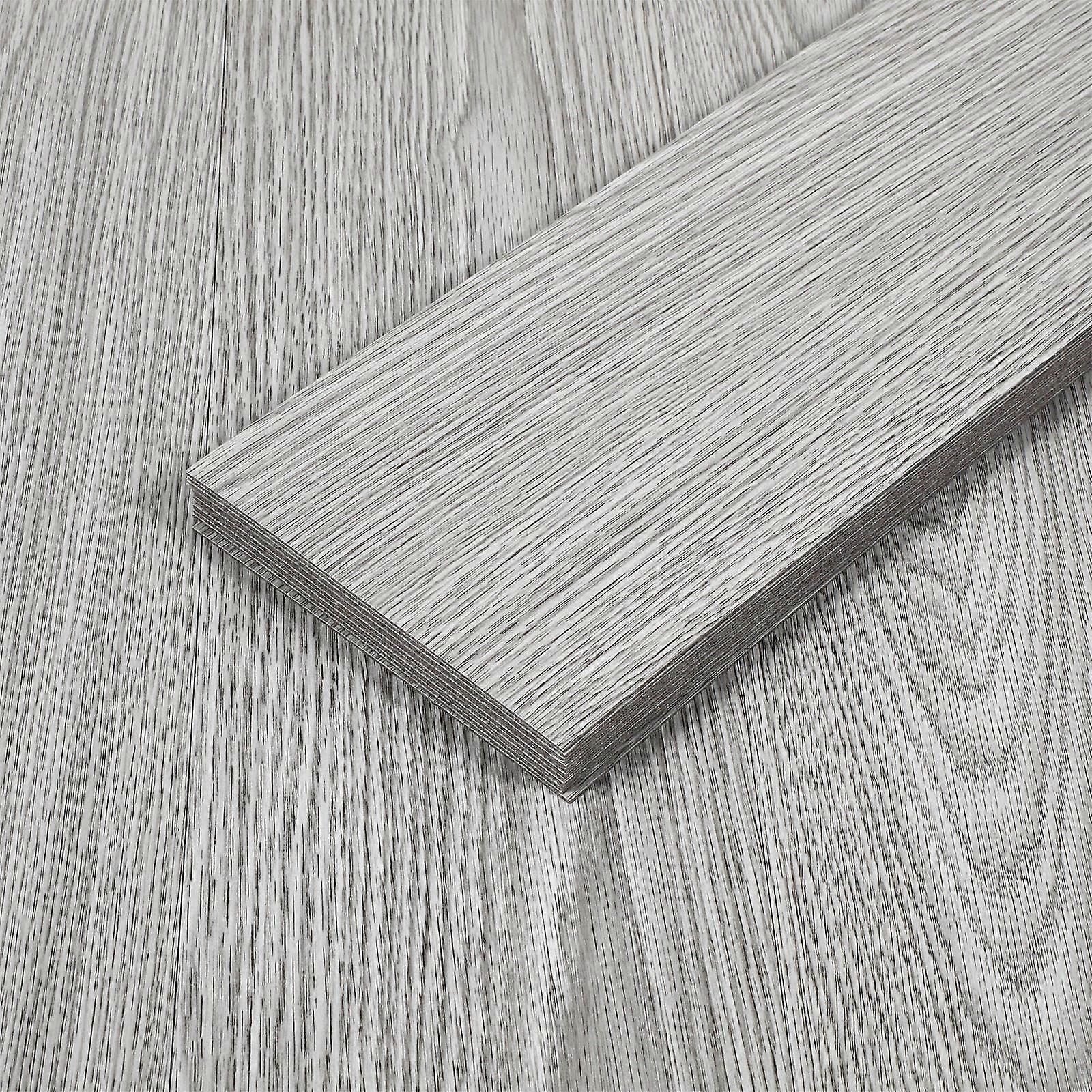 It seems like you're referring to a product listing for **self adhesive wood grain floor stickers**. Here's a breakdown of the key features based on