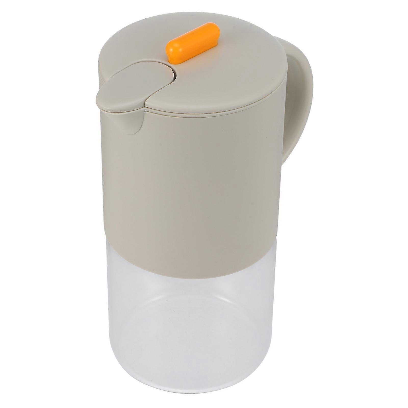 Beverage Pitcher Iced Tea Container Kitchen Use Silicone 10.41X7.47X4.72in Cold Brew Pitcher 1Pack