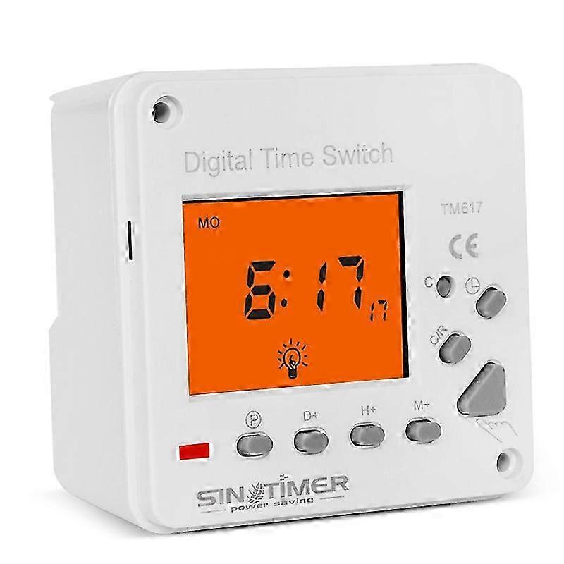 TM617-1 Intelligent Backlight Large Screen Time Control Switch Timer PanelEdition 0711