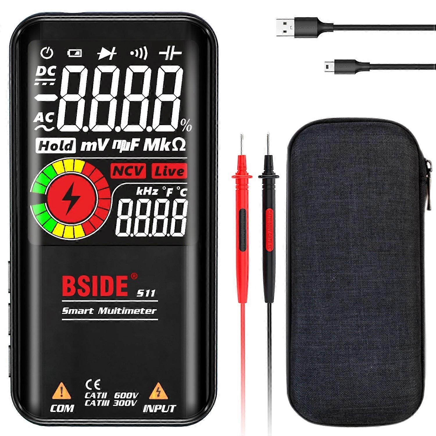 Multimeter , Specification: S11 Recharge Version (Black) S11 Recharge Version (Black)