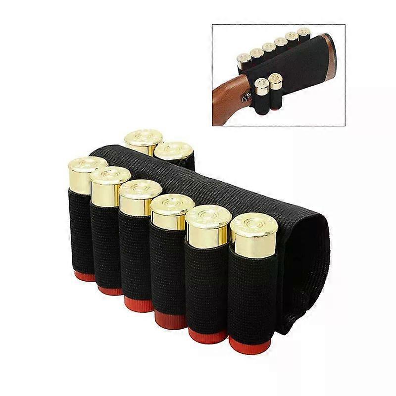 5/8 جولات بندقية Buttstock ذخيرة الحقيبة قذيفة حامل رصاصة خرطوشة باندولير الناقل بندقية ملحق معدات الصيد