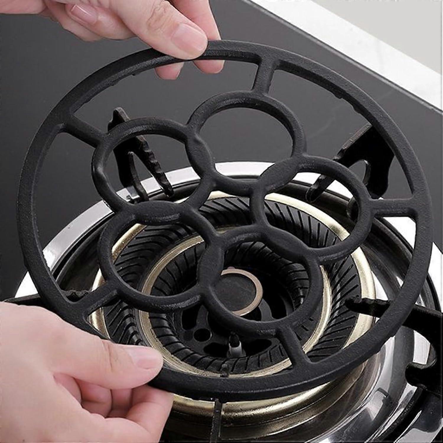 Anneau Réducteur Pour Wok Sur Cuisinière à Gaz - Support Antidérapant En Fer/acier - Ø24,8 Cm