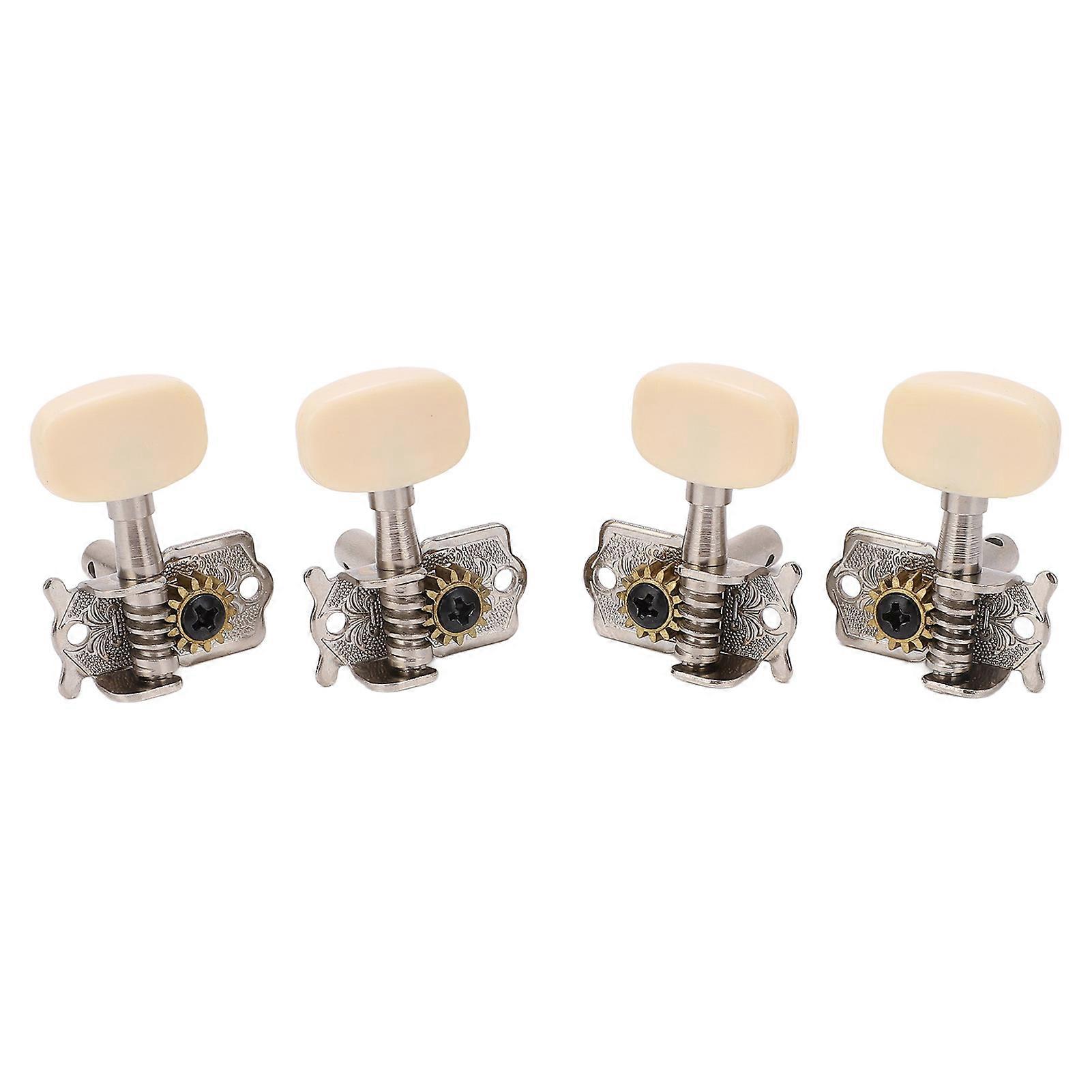 4Pcs Guitar String Tuning Peg 2 Hole 2 Left 2 Right Tuner Key Machine Head Set Kit 