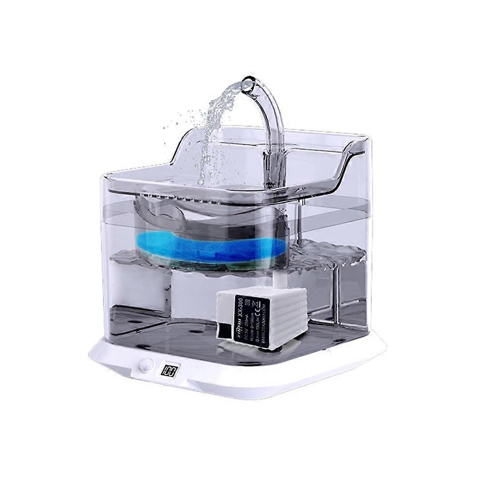 3L Smart Cats Water Dispenser Automatic Scythe Dog Pet Water Drinker Pets Dog Cats Drinking Fountain Ref: 9784