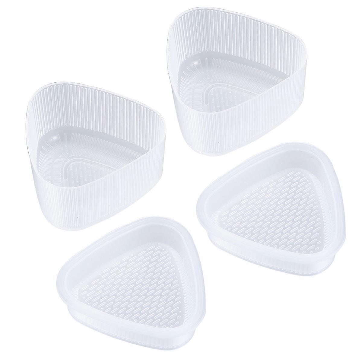 Sushi Roll Mold Triangle Design Rice Shaper Mould For Home Cooks Lunch Preparation 3 Set