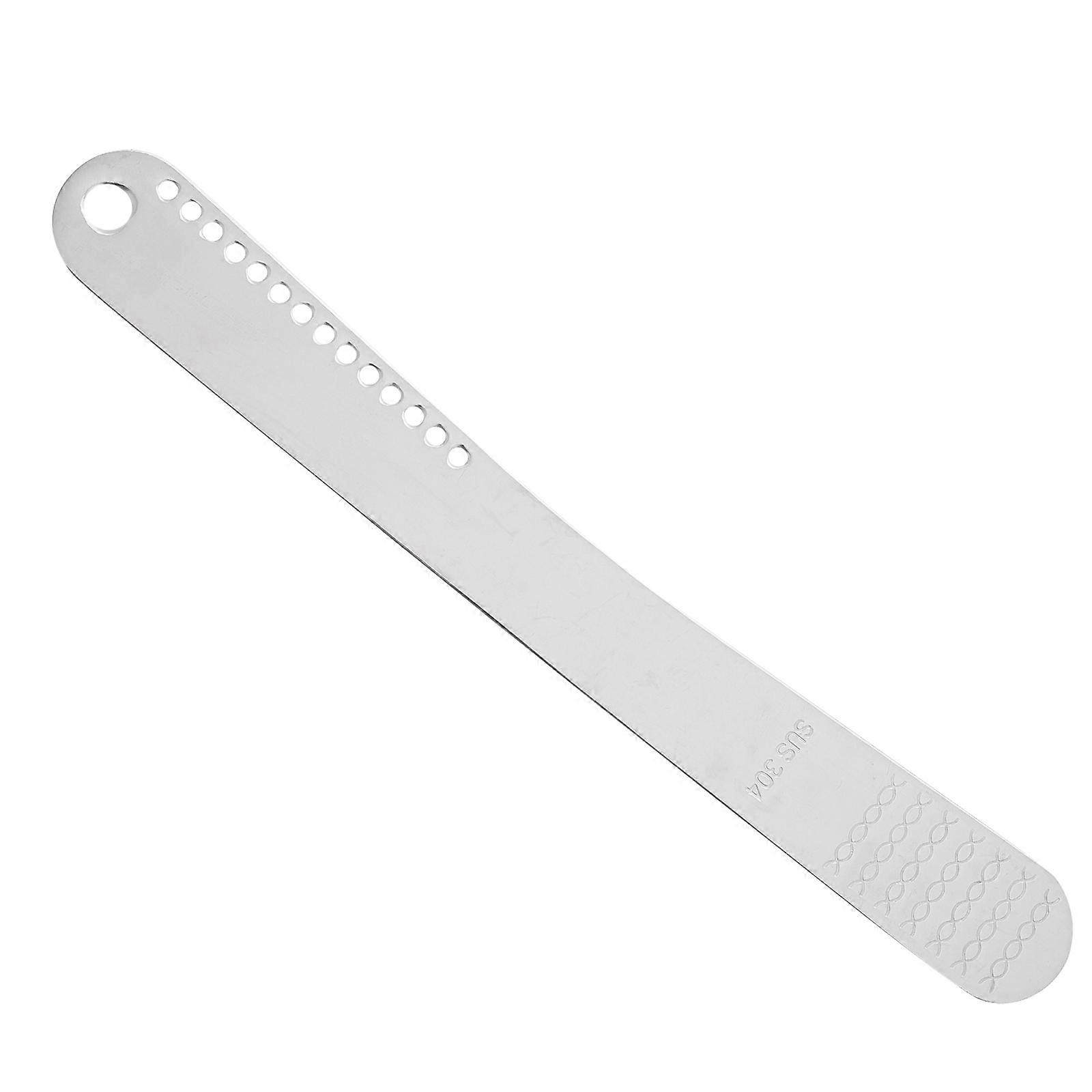Stainless Steel Dumpling Ruler Silver with Dumpling Precision for Measuring