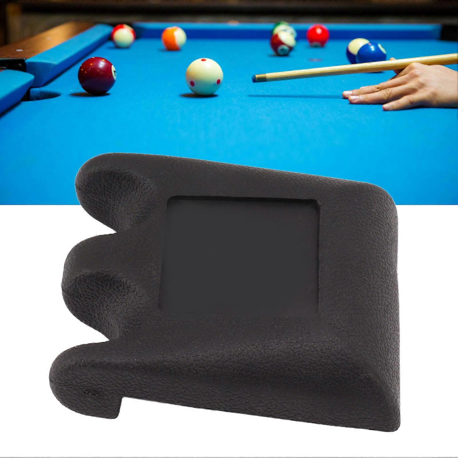 2 Cue Holder Prevent Slip Small Portable Heavy Duty Base Plastic Pool Cue Rest for Billiard Stick 