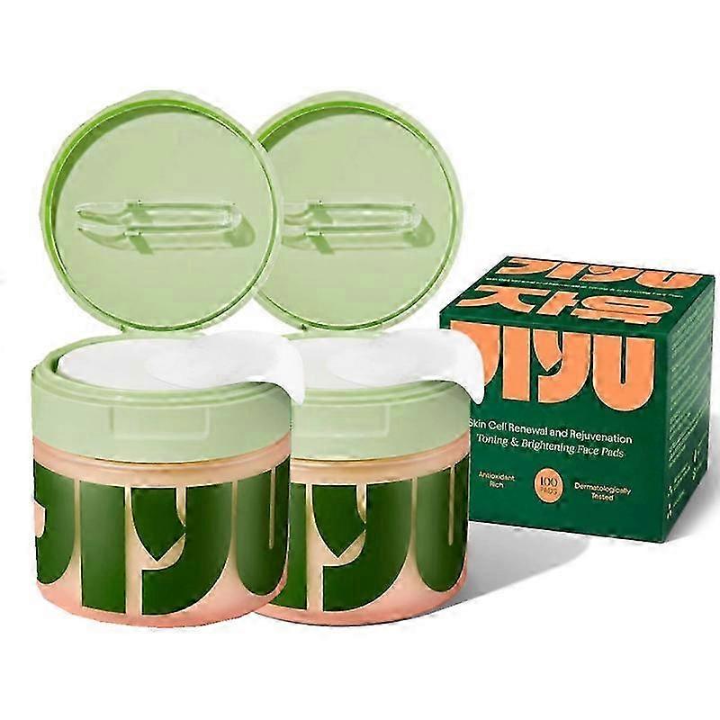 Jiyu Korean Skincare Anti-Aging, Dark Spot & Wrinkle Minimizing Toner Pads 2025 Hot