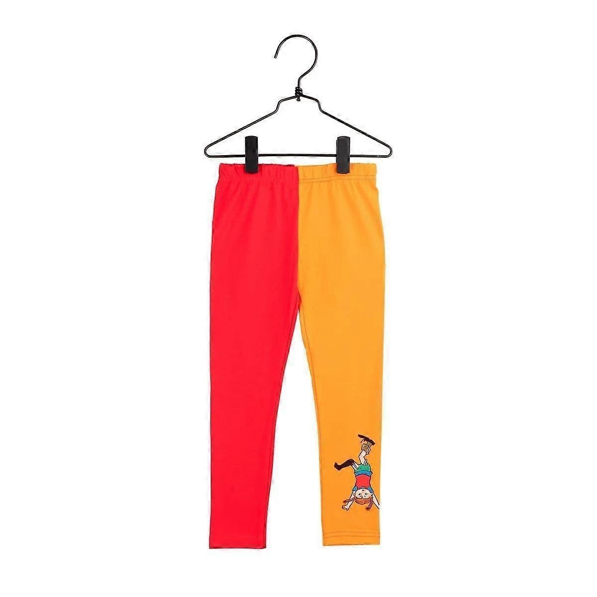 Pippi Langstrumpf-Leggings rot/orange