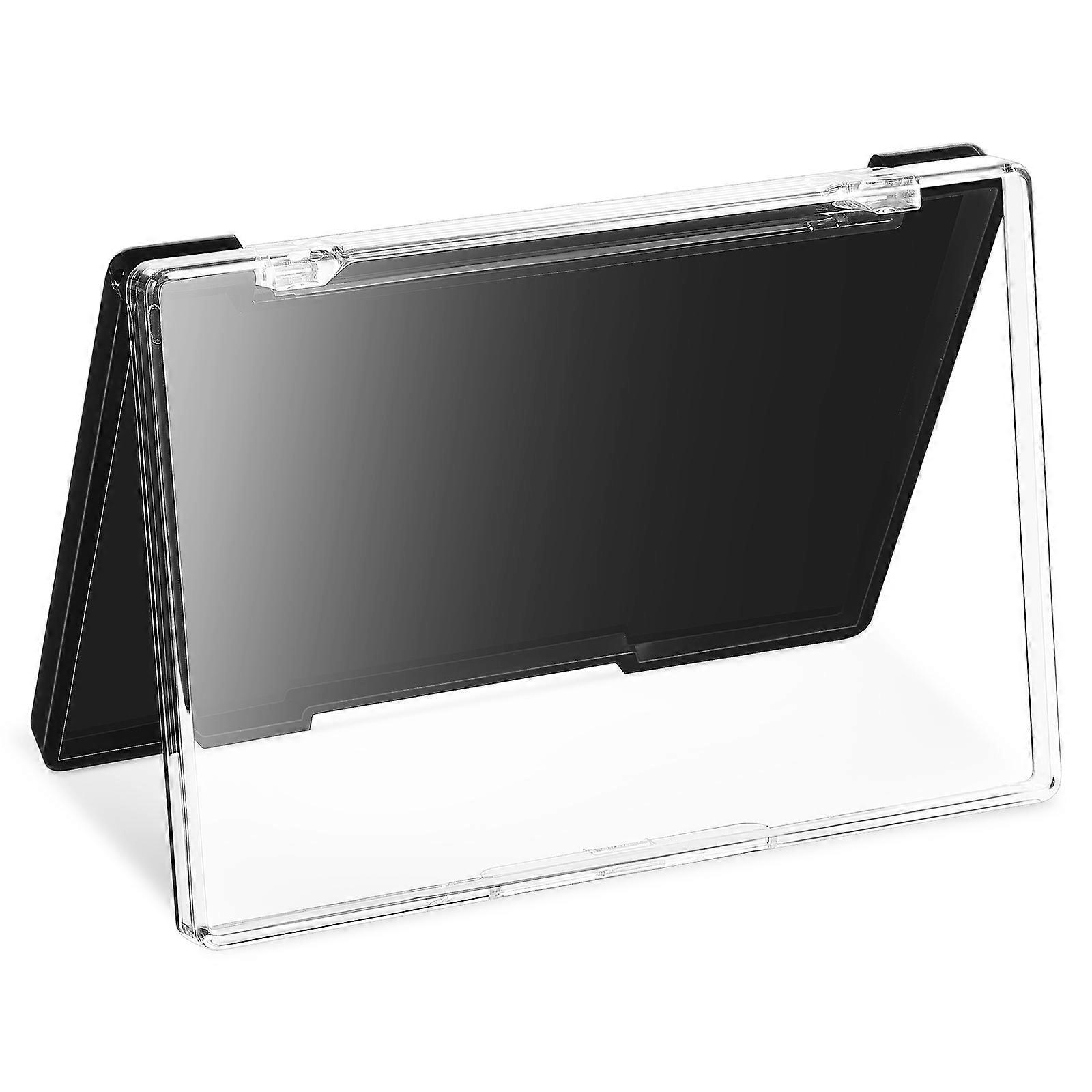 Magnetic Eyeshadow Palette Empty Makeup Holder with Clear Lid, Durable Compact Design for Travel and Organizing Highlighters & Blushes