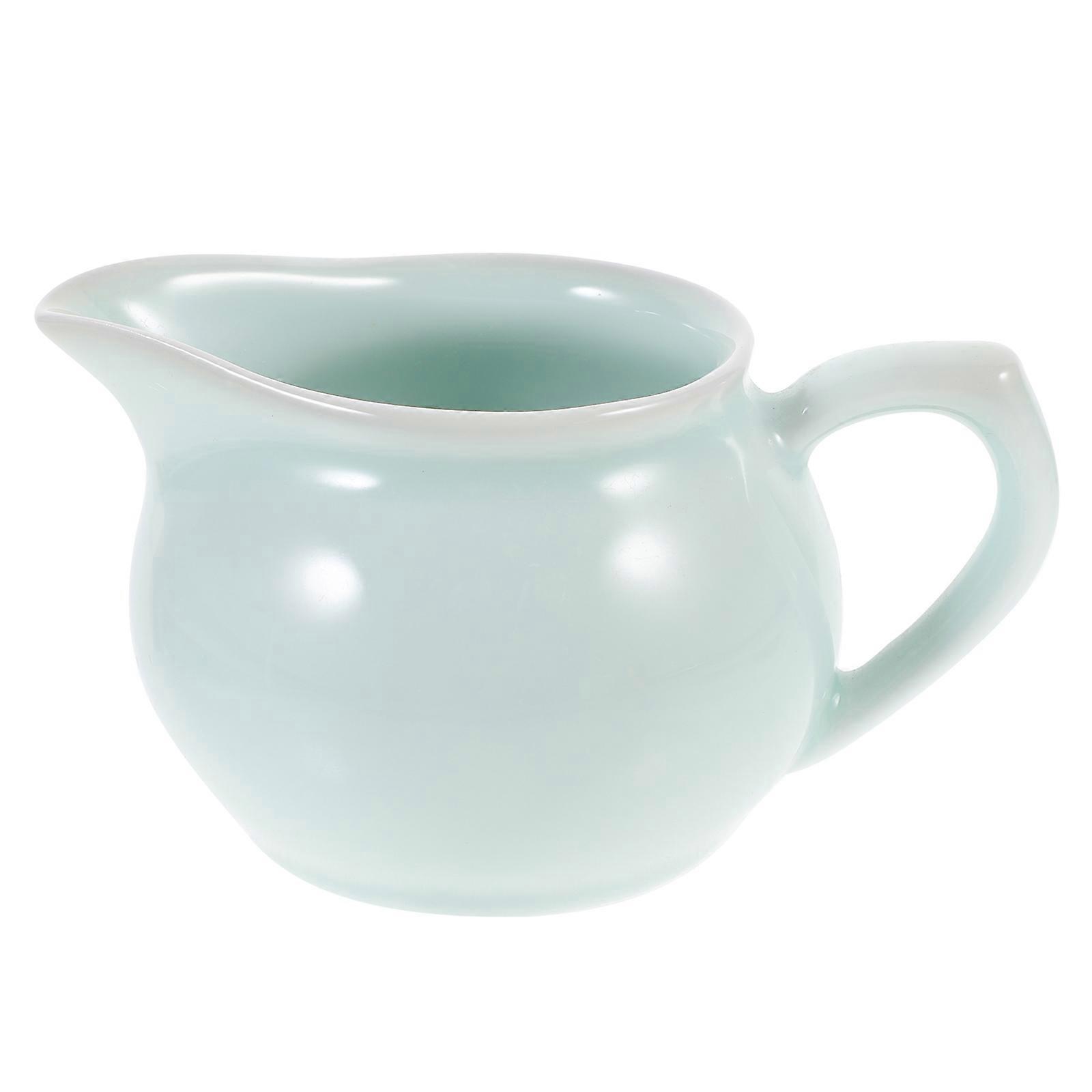 Sauce Pitcher Ceramic Syrup Jug Ideal For Outdoor Barbecue 1Set