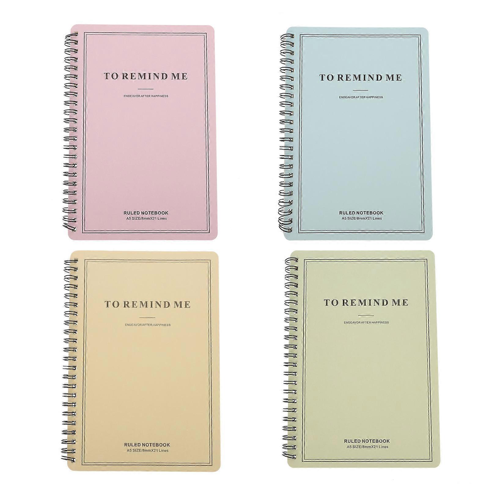 Multipurpose Manuscripts 4Pcs Assorted Color Paper Waterproof Surface for Writing Use