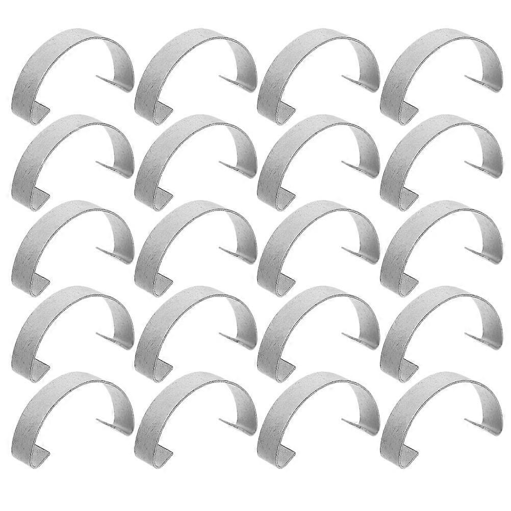 30pcs Reinforced Steel Clips for Poultry & Pet Cages – Durable Latch Design for Birdcages, Rabbit Cages, and Other Animal Enclosures – Versatile