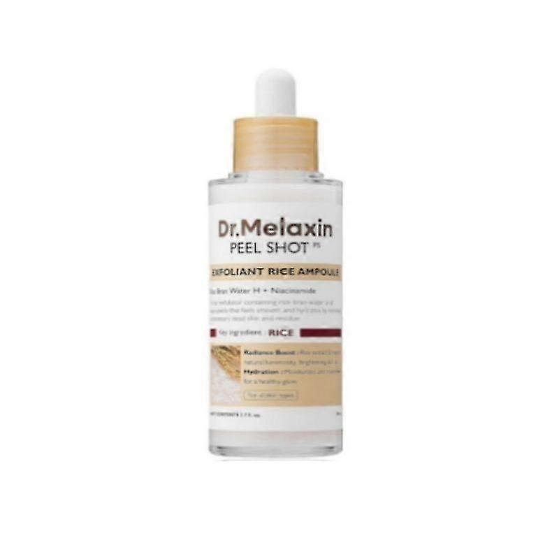peel shot glow rice ampoule for soft exfoliation