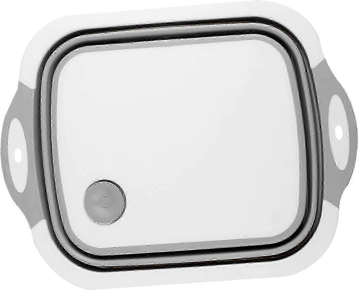 Foldable Chopping Board with Strainer - Multifunctional Vegetable & Fruit Drain Basket