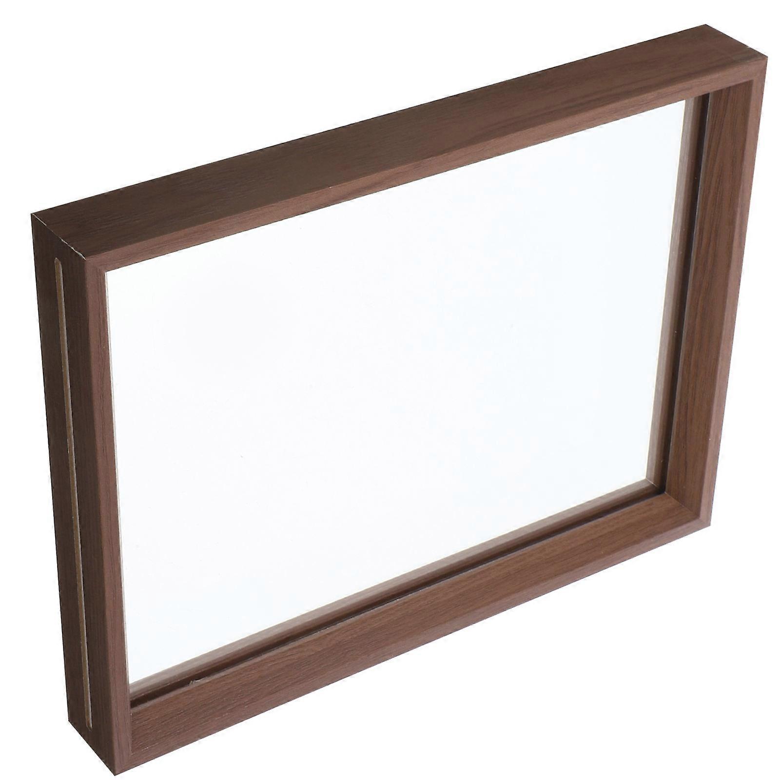 Desktop Picture Display Frame Acrylic Photo Holder Floating Frame