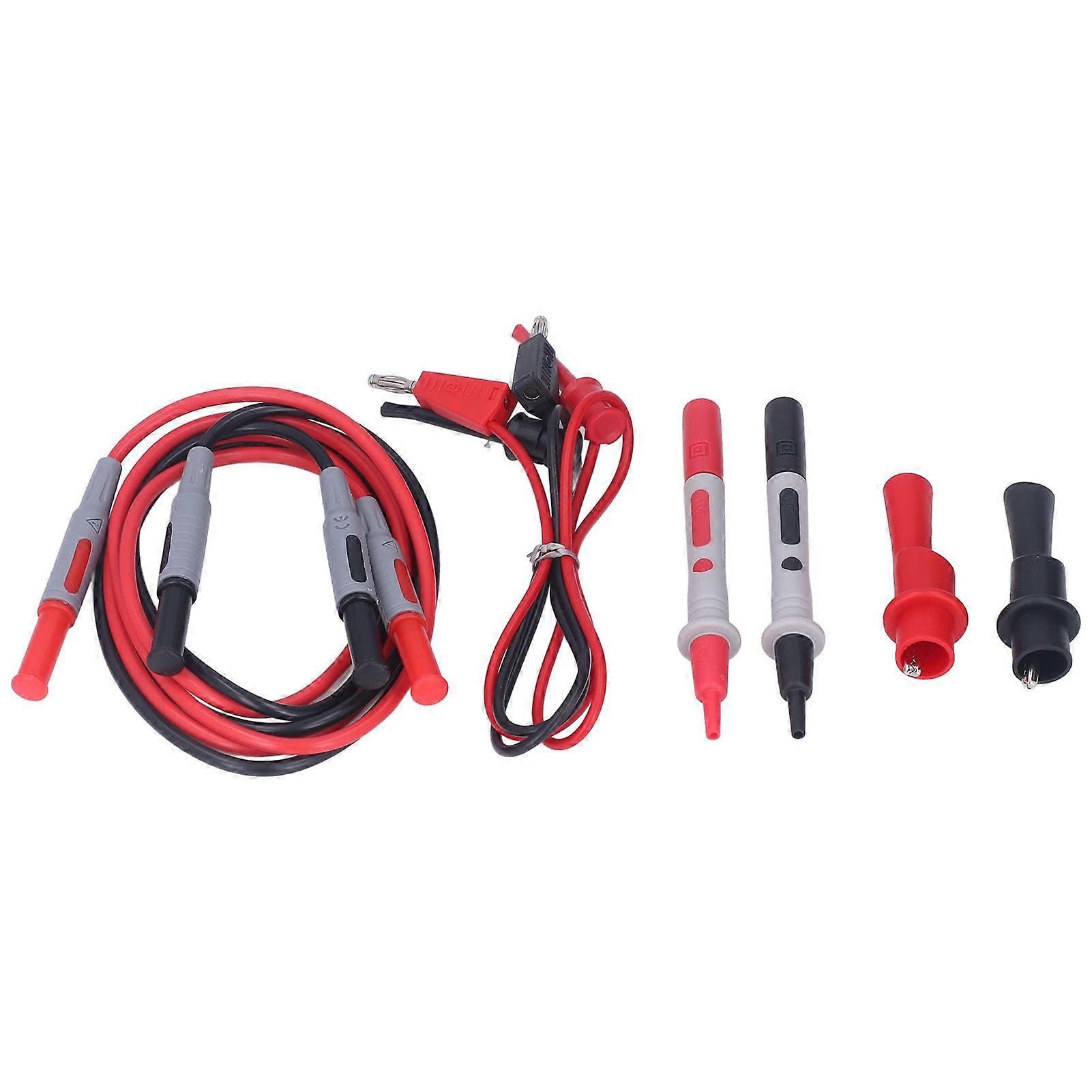 Multimeter  Test Kit with Efficient Connection Leads and Reliable Brass Probes for Automotive and Home Use