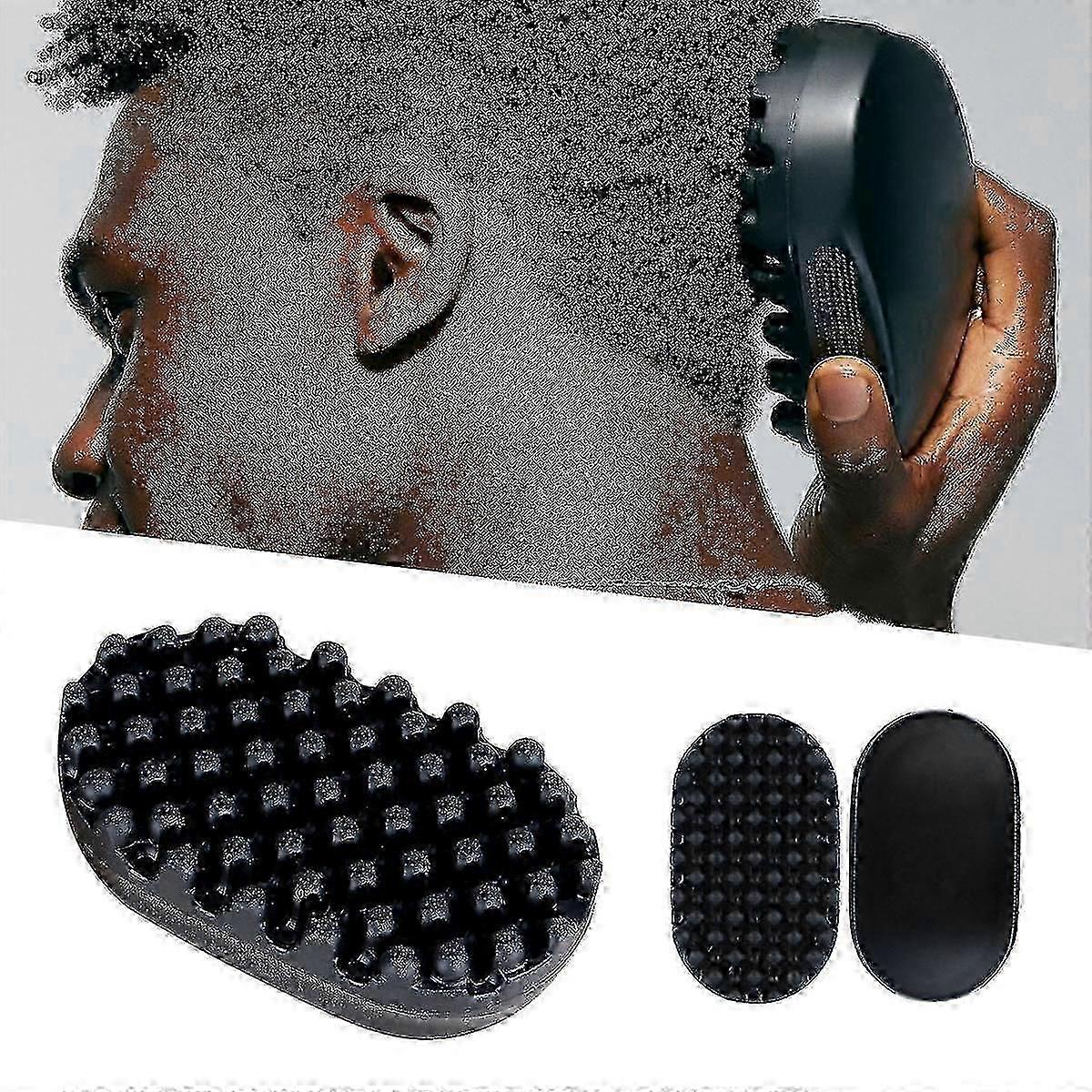Silicone Curling Hair Brush, Twist Curl Comb for Afro Curls, Curl Brush for Afro Hair, Washable and Durable