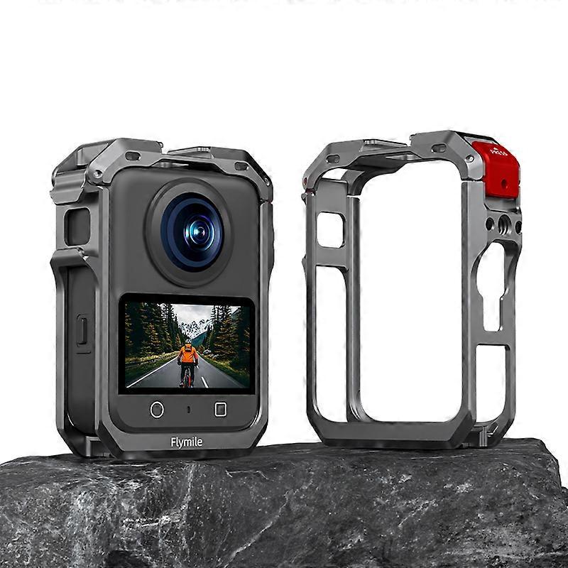 Protective Metal Shock Drop Resistant Bezel for DJI Osmo 360 Panoramic Camera