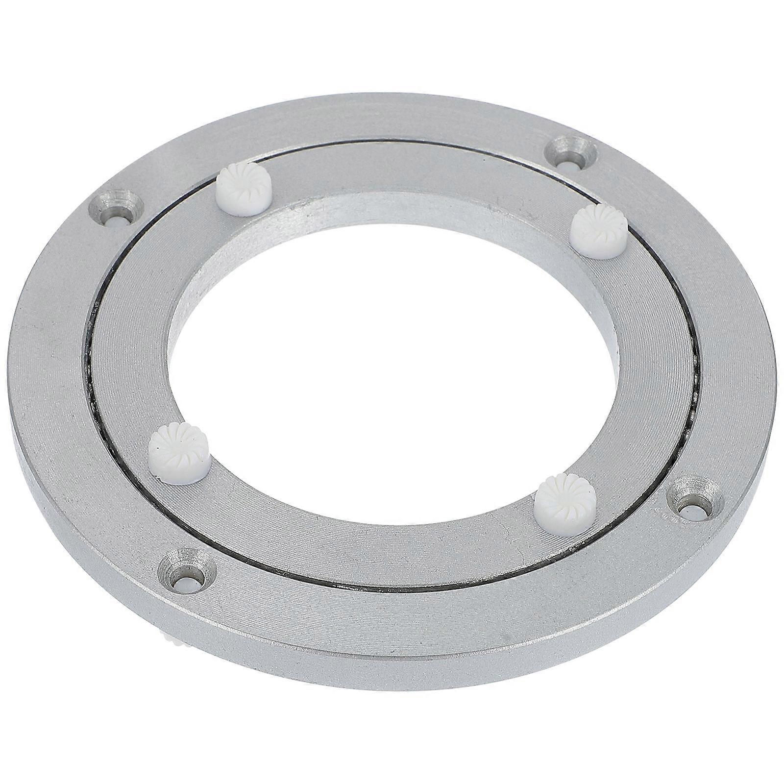 Swivel Turntable For Kitchens And Entertainment 10 Inch Aluminium Alloy Easy Food Access 1Set