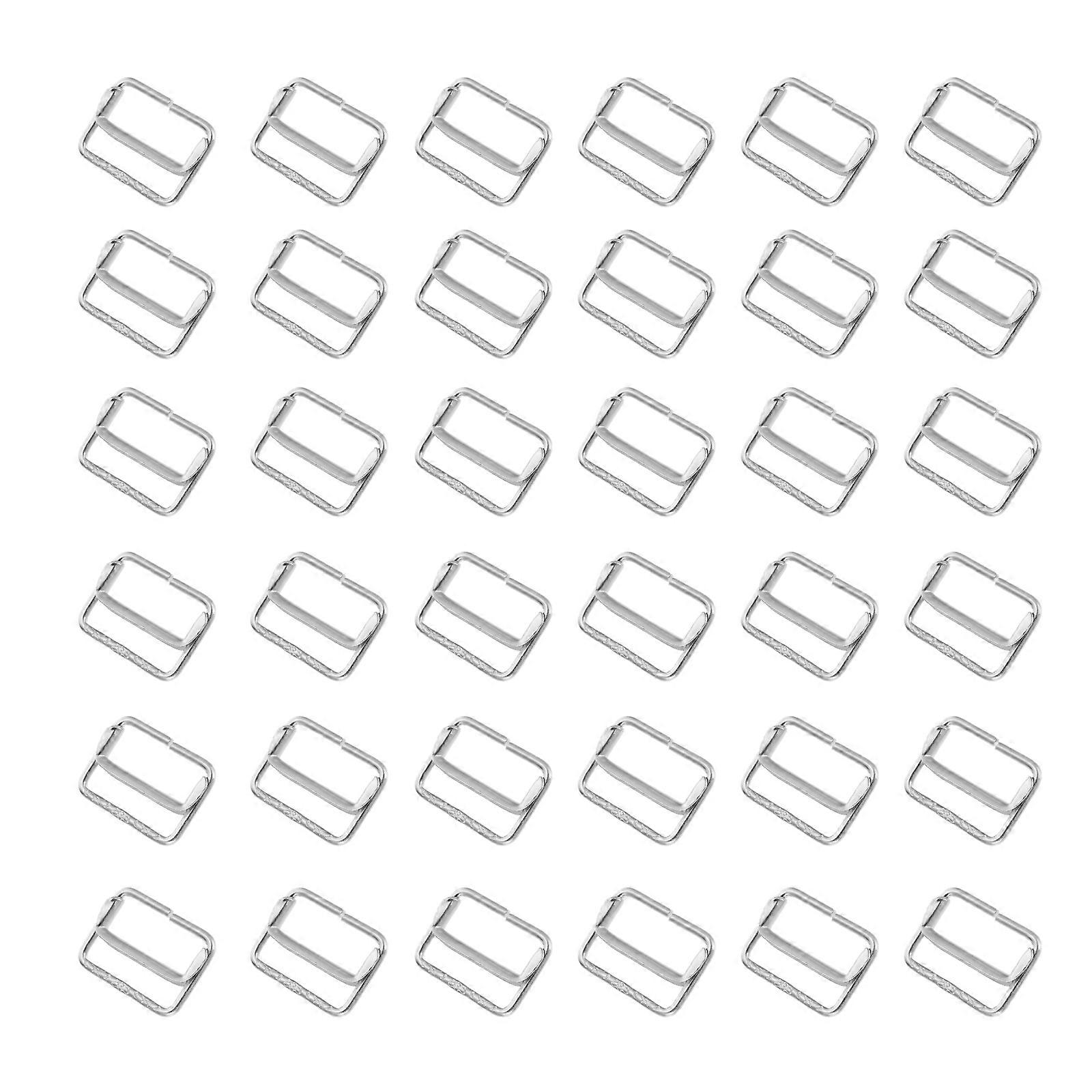 Handbag Buckle 50 Pcs For Craft Enthusiasts DIY Projects Silver Quick Release