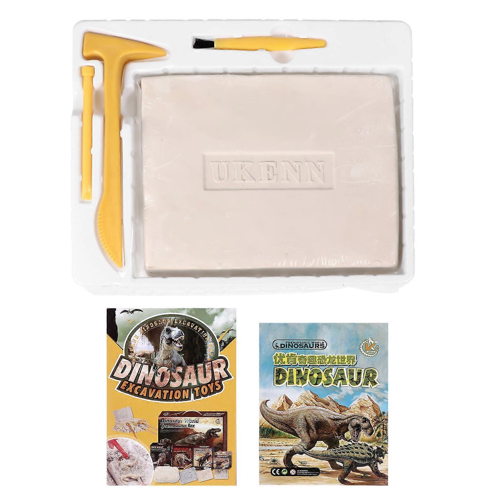 Paleontologist Toys Creativity Development For Children Beige Plastic Collection 1 Set