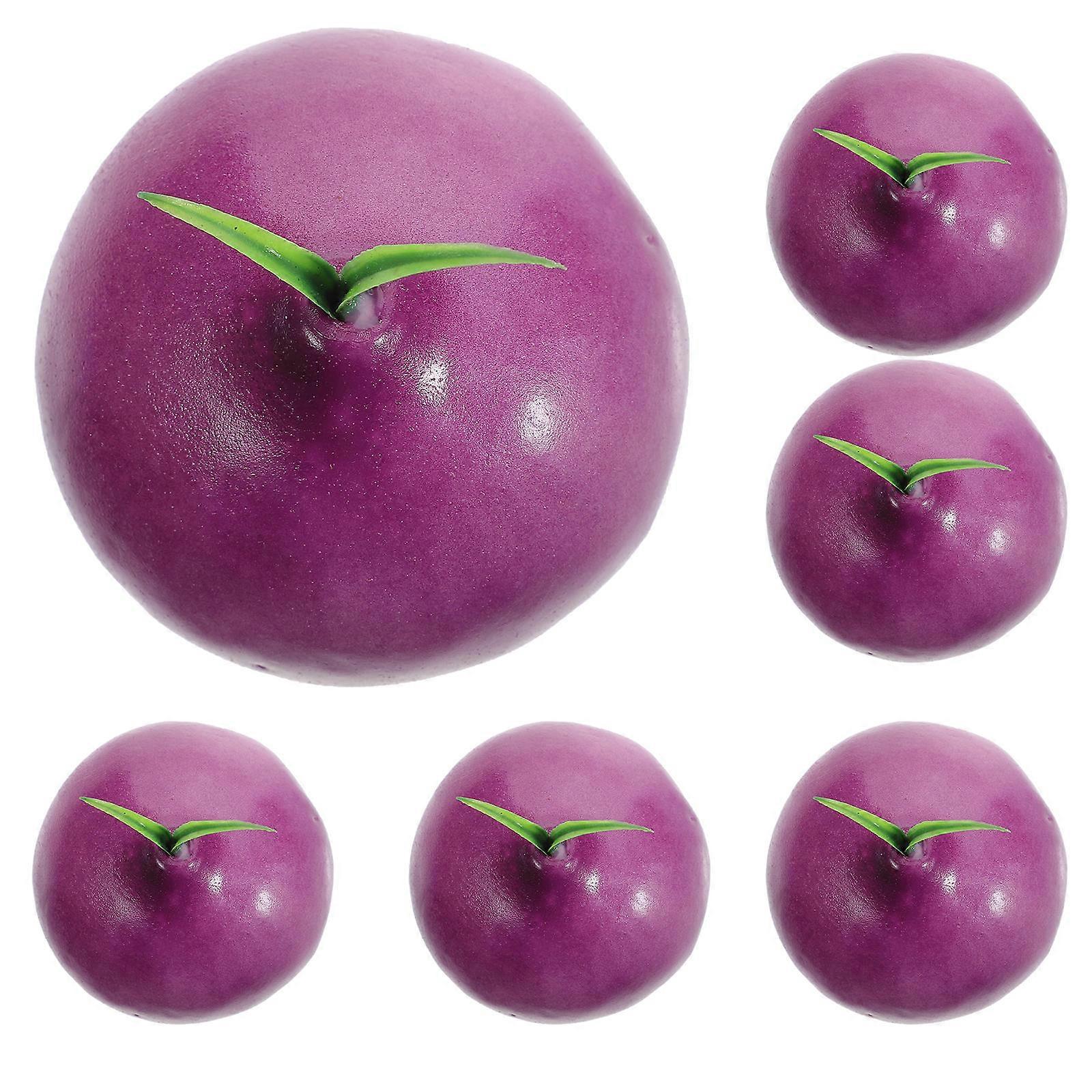 8pcs Realistic Artificial Onion Models for Home Decor, Photography, Festivals & Educational Use – Premium Quality Fake Vegetable Props