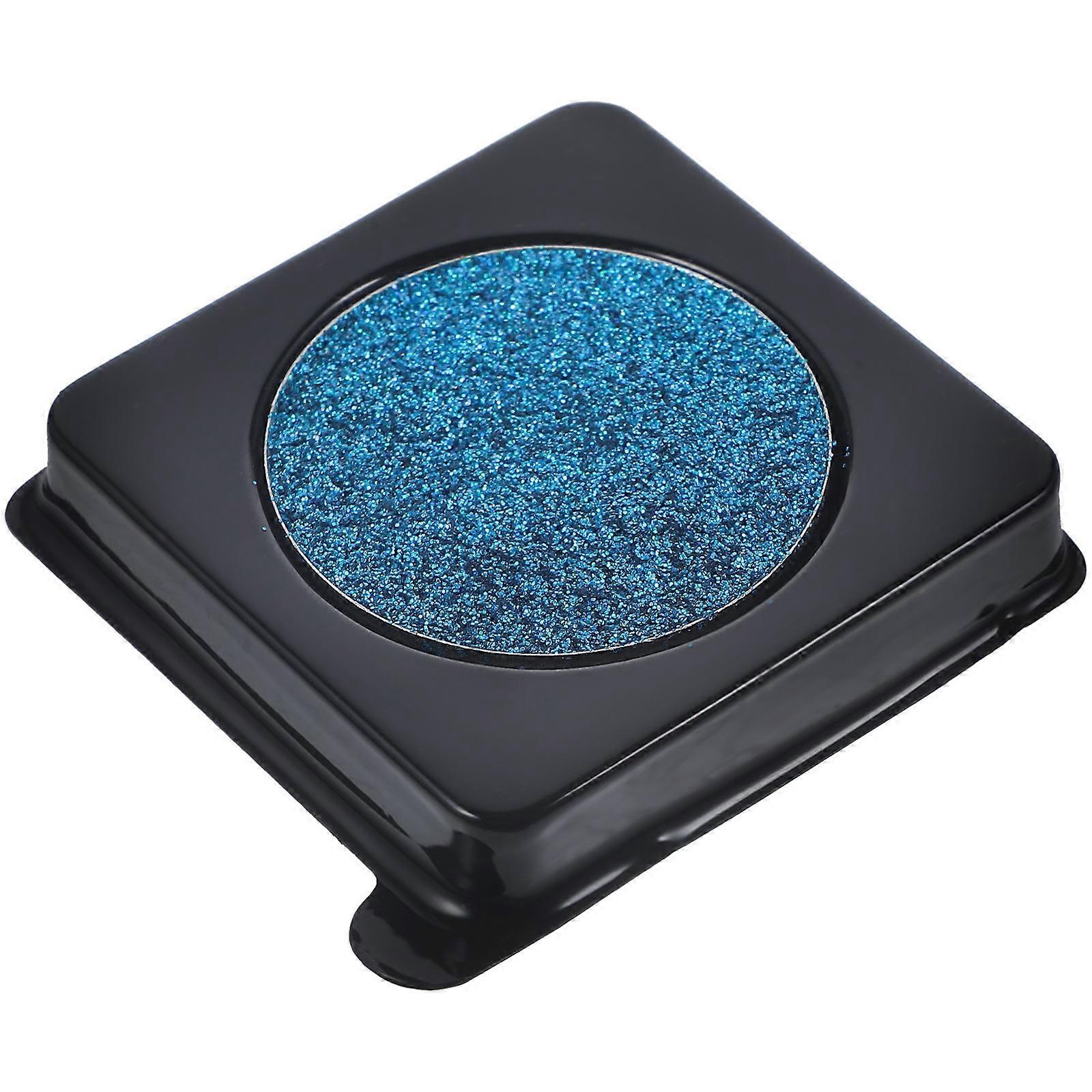 Sparkle Eyeshadow Palette Blue Glitter Eye Makeup for Stage, Parties & Performances Easy to Apply Shimmer Highlight