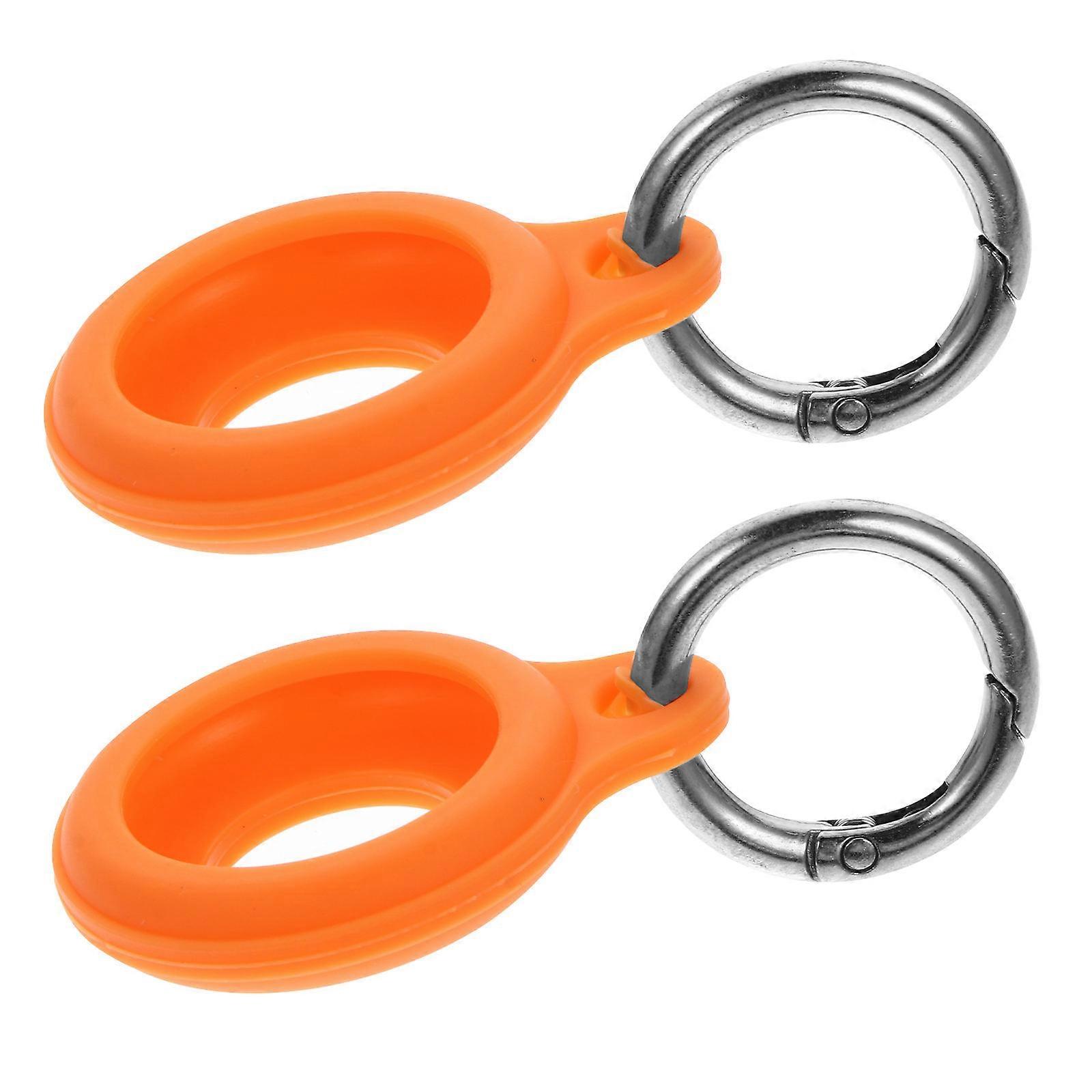 Protective Shockproof Cover For Users Suitable For Travel 2Pcs Orange