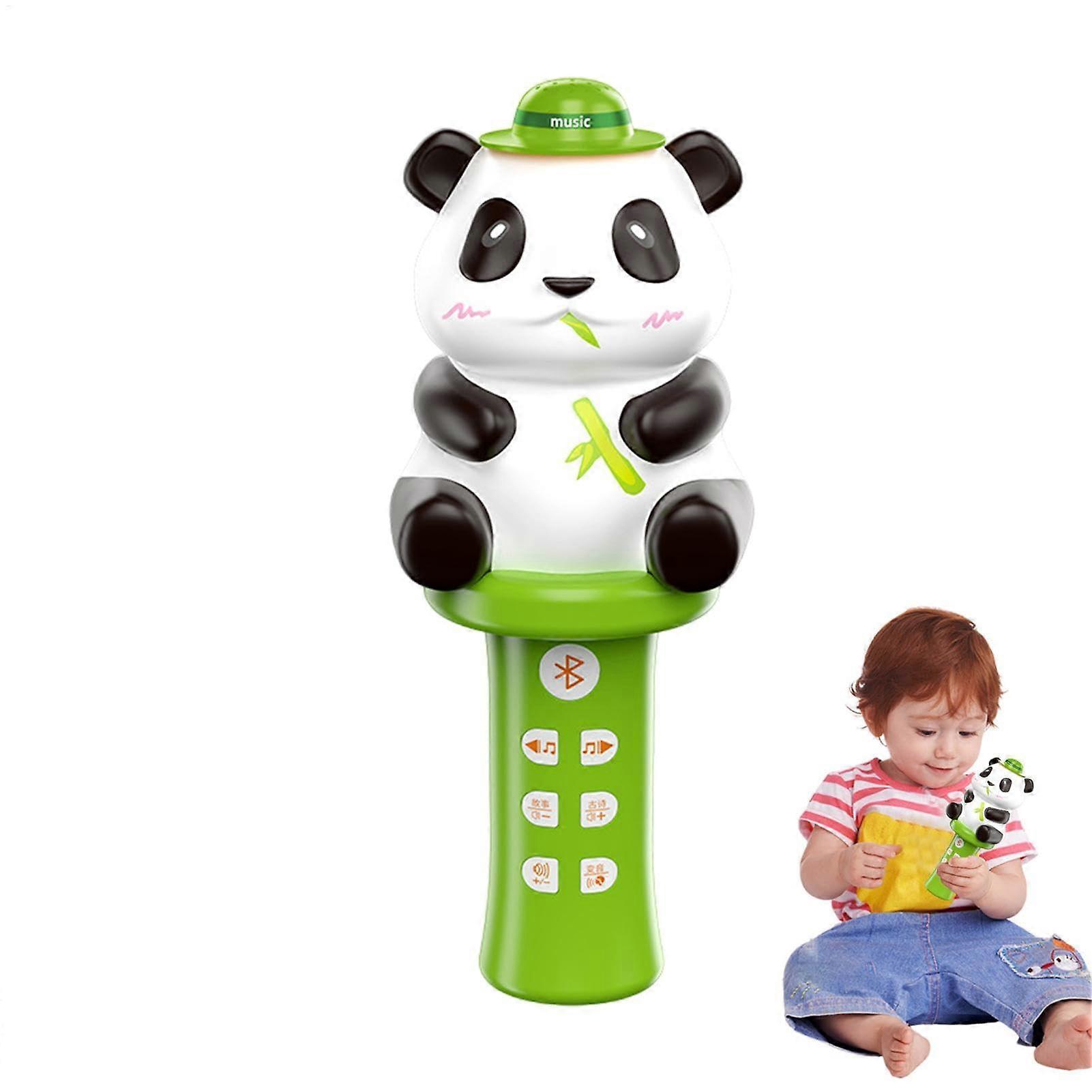 Wireless Karaoke Phone for Kids | Interactive Panda Speaker Toy, Educational, Fun, and Wireless for Early Learning