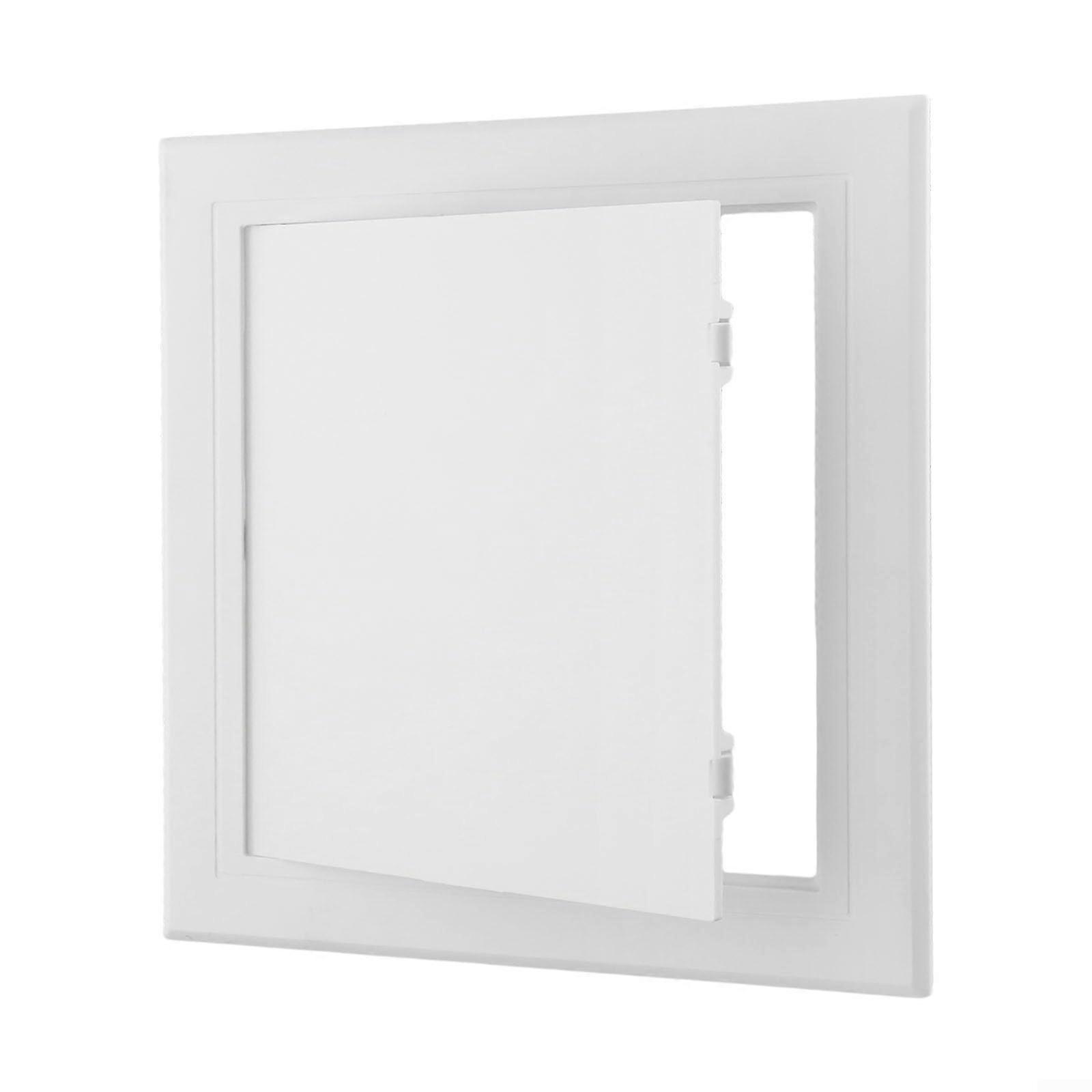 ABS inspection access panel in white, plastic service door for multiple uses (200 x 200 mm)