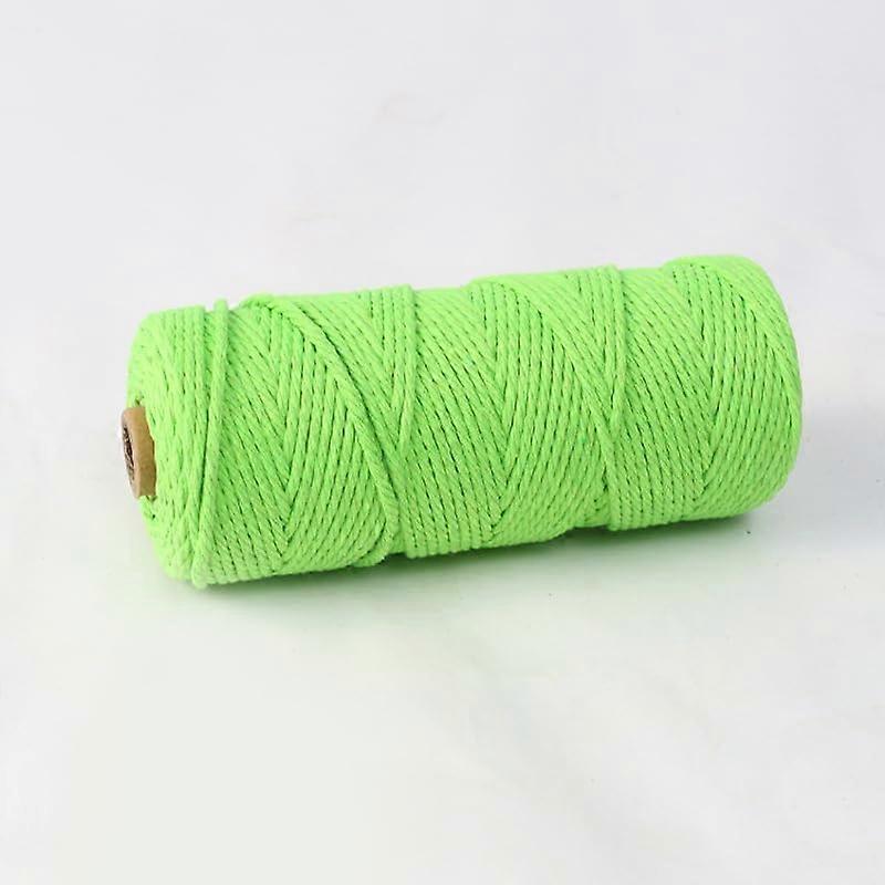 Macrame Cord, 2mm x 100 Yards, Natural Cotton Rope, Colored, Soft Cord Ref: 7541