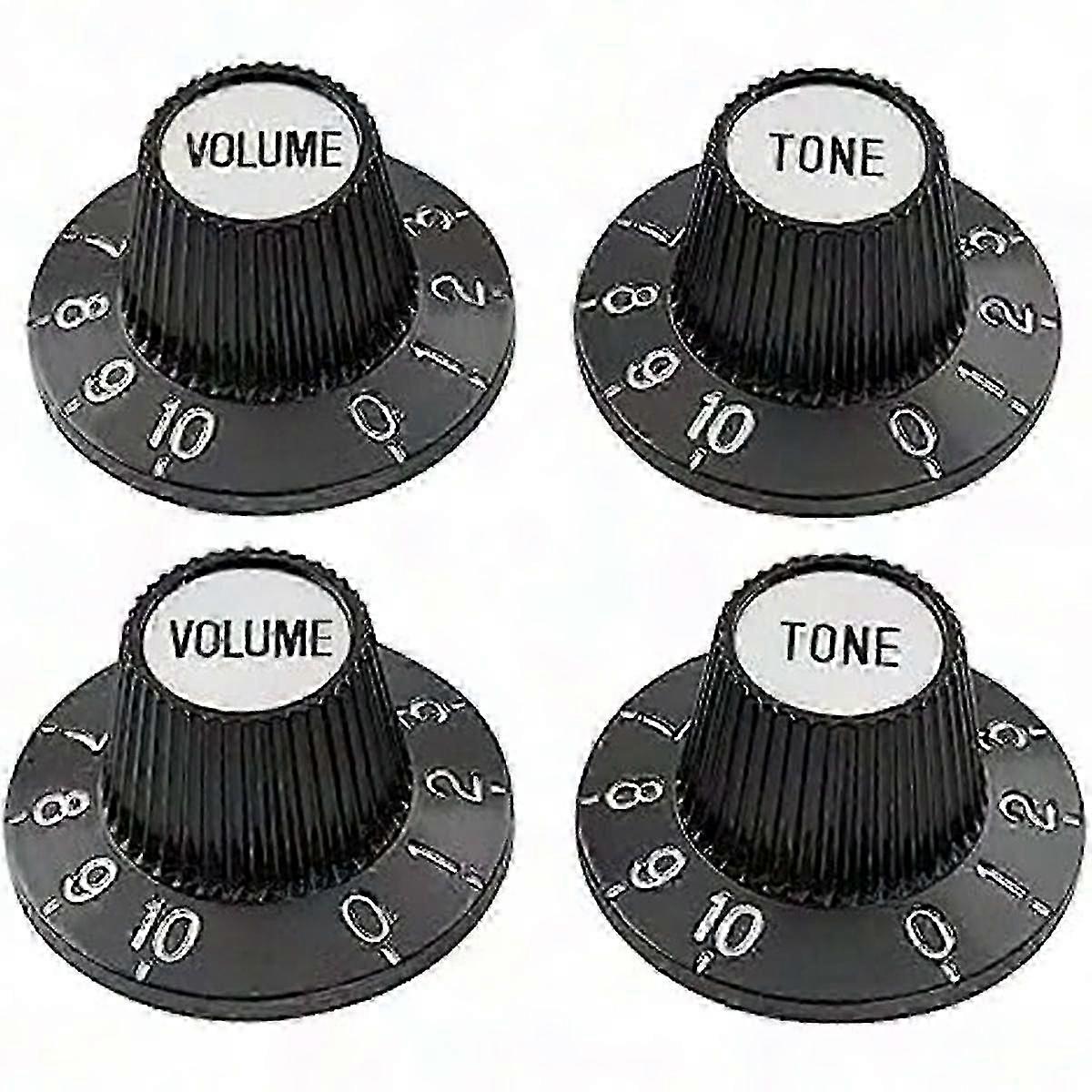 Witch Hat Knobs for Guitar Amp Tone Volume Control - Top Hat Style for Electric Bass Effect Pedal