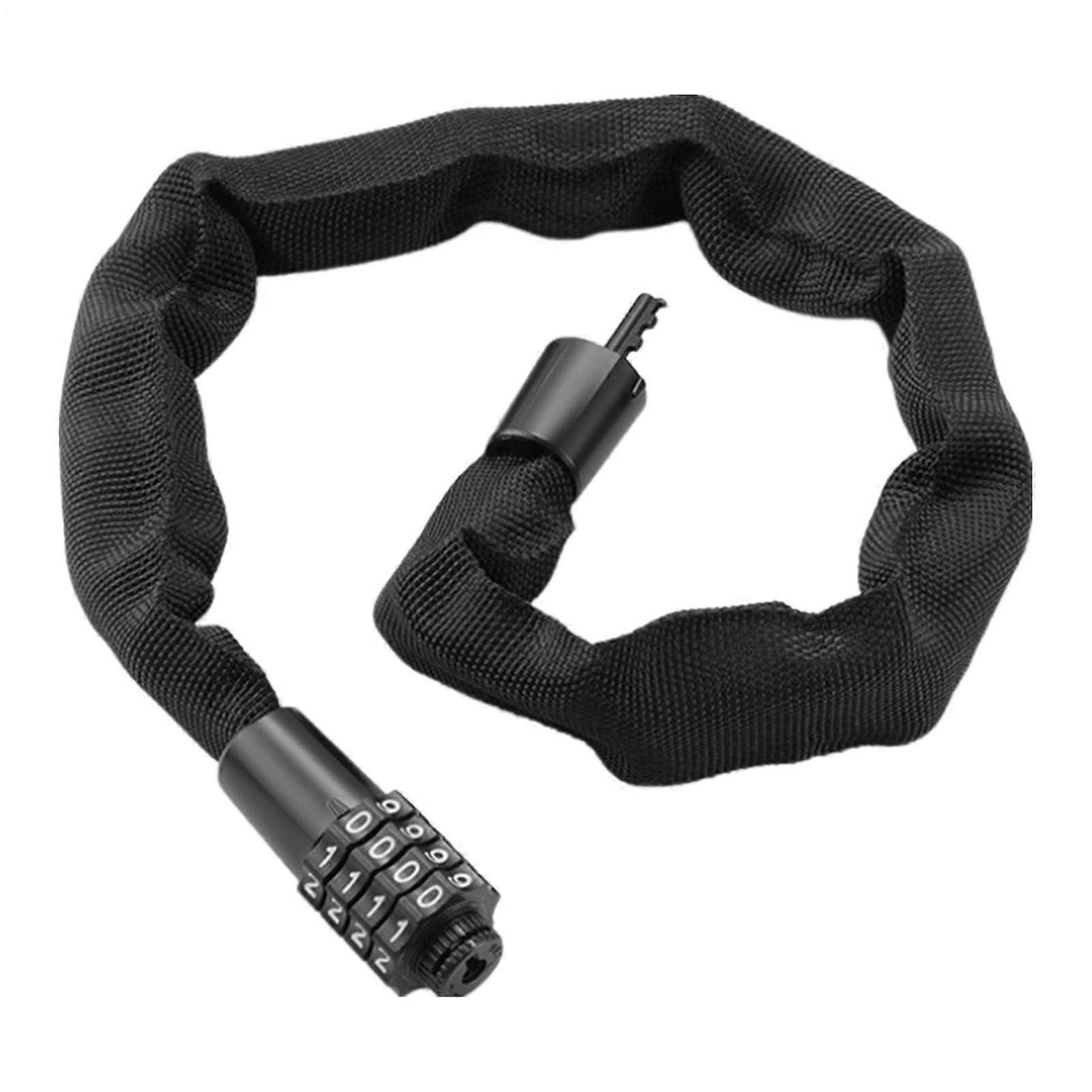 Antitheft bicycle lock  chainless, portable 4digit combination  Theftproof secure for bicycles, scooters, motorcycles